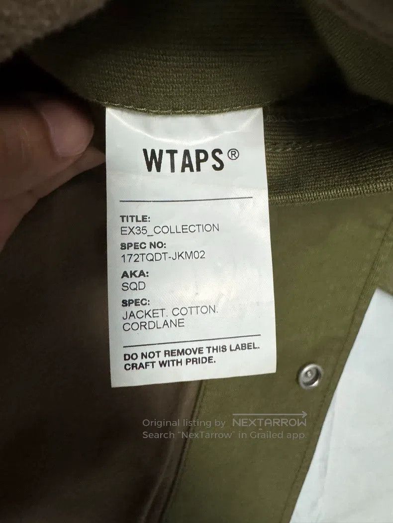 Wtaps Wtaps Military-style coaching jacket Size US L / EU 52-54 / 3 - 5 Thumbnail
