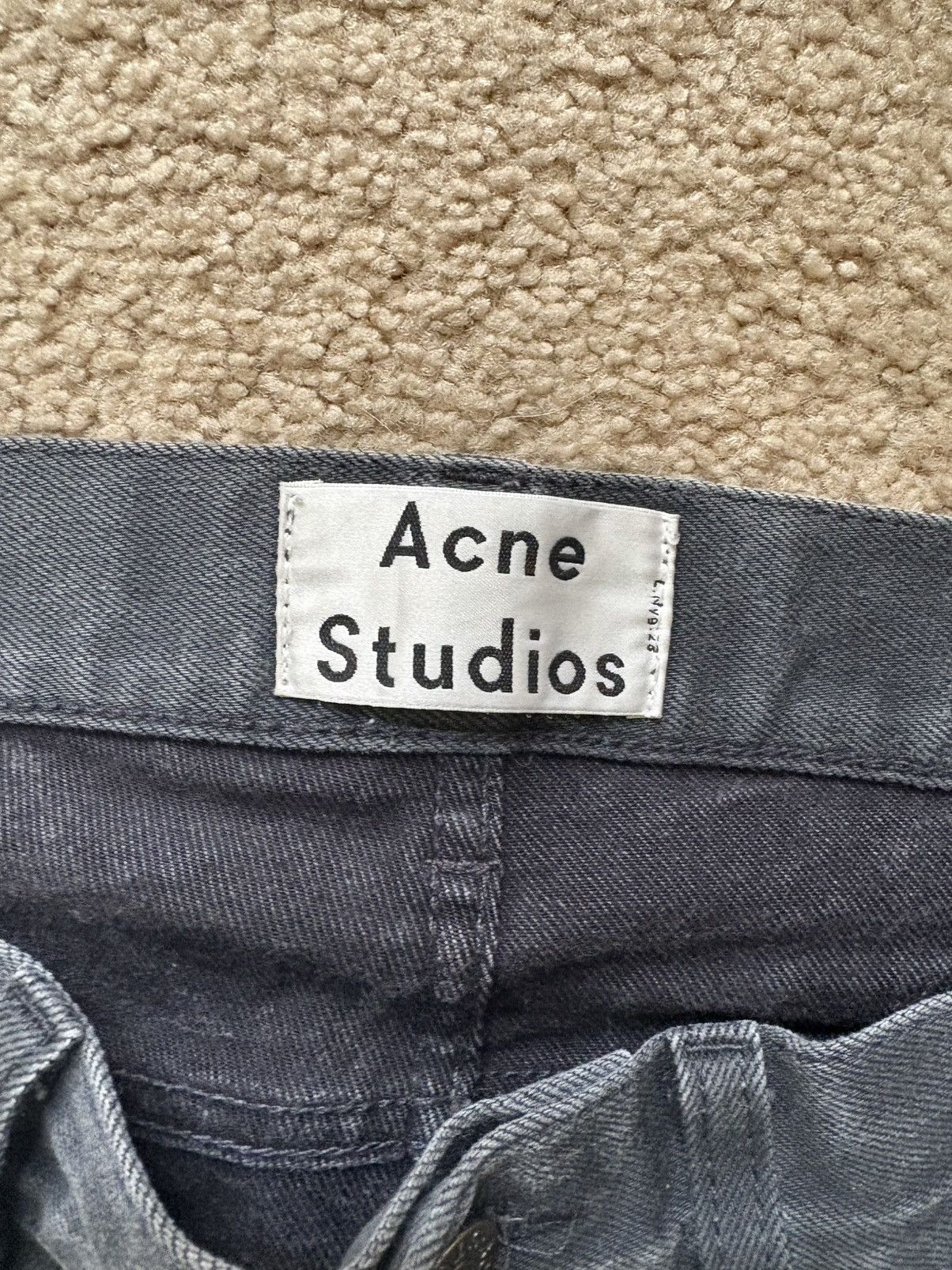 Acne Studios Acne studios washed black slim jeans Size US 31 - 2 Thumbnail