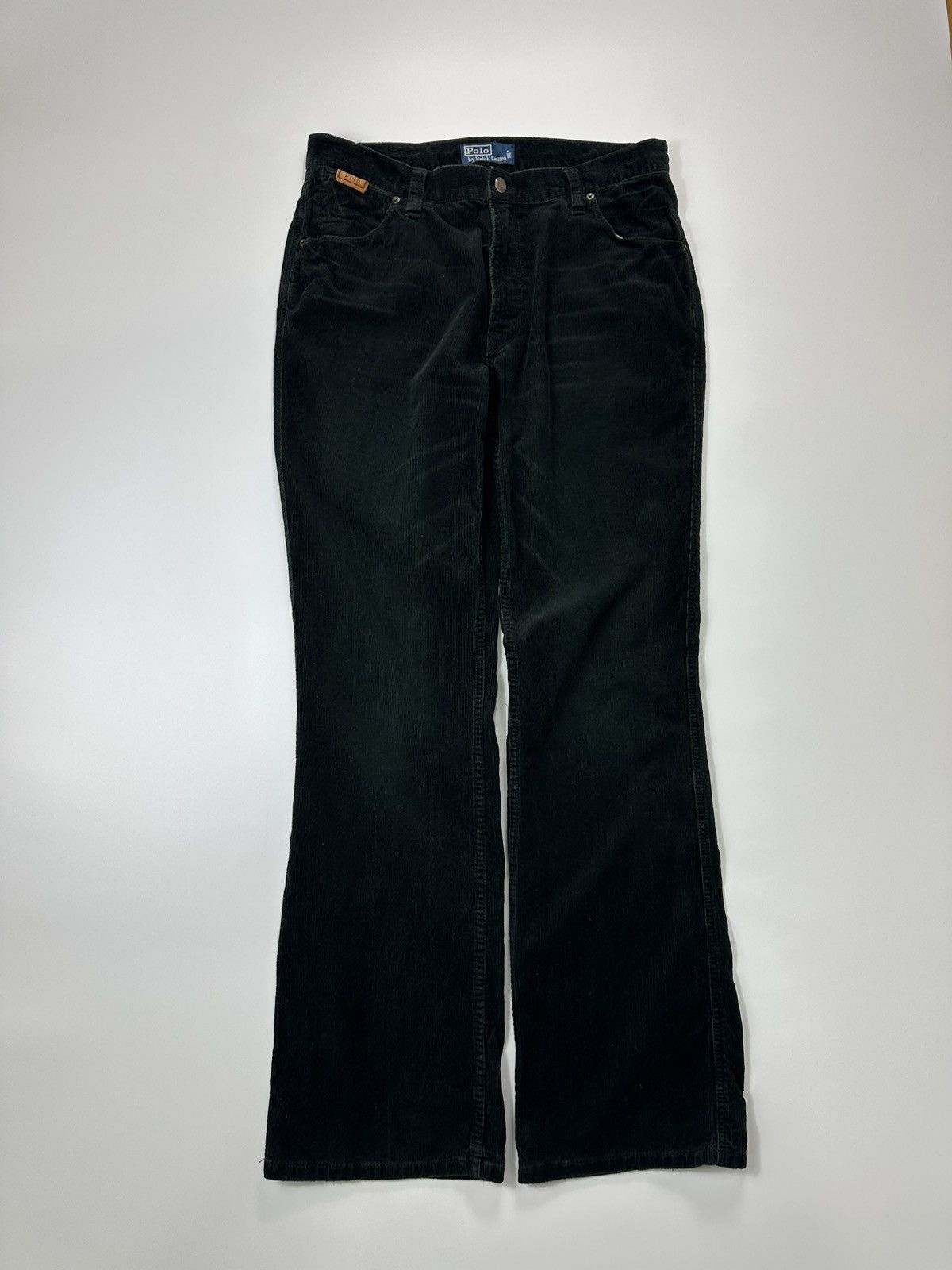 Polo Ralph Lauren Polo Ralph Lauren Classic Velvet Pants Black W34 L34 Size US 34 / EU 50 - 1 Thumbnail
