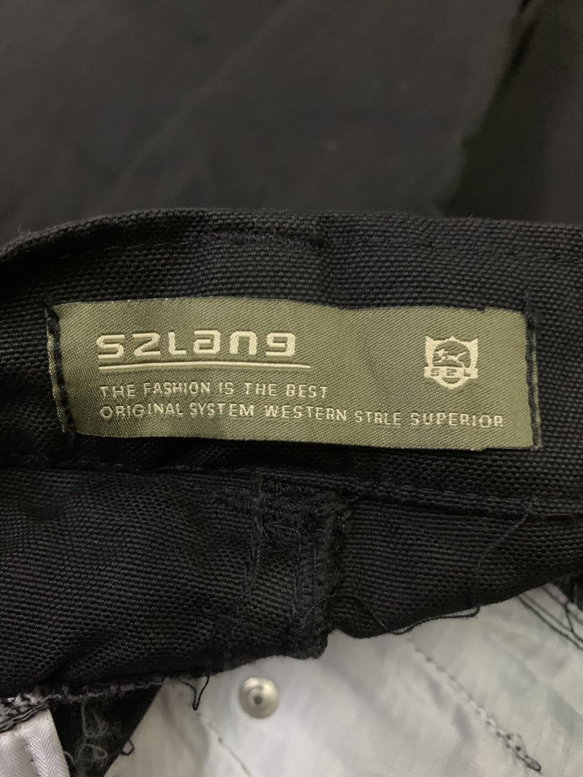 Japanese Brand Japanese Szhoulang Cargo Black Cargo Size US 29 - 5 Thumbnail