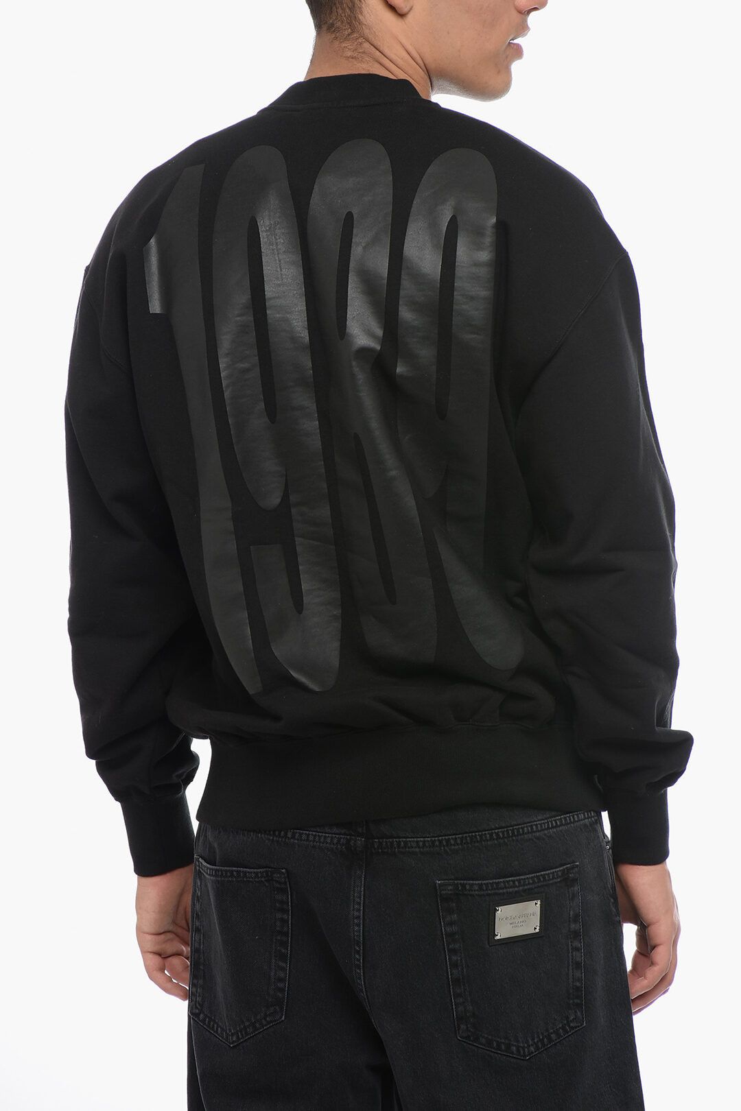 1989 STUDIO og1mm1024 Crewneck Sweatshirt in Black Size US XXL / EU 58 / 5 - 2 Thumbnail