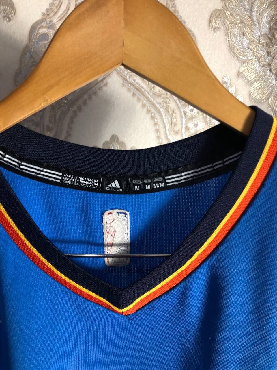 Adidas VINTAGE ADIDAS OKLAHOMA CITY NBA BASKETBALL JERSEY RETRO 90s Size US M / EU 48-50 / 2 - 3 Thumbnail