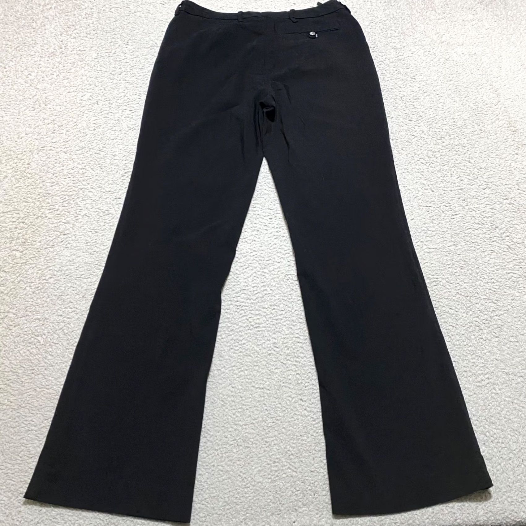 Calvin Klein Calvin Klein Pants Womens sz 10 Black Dress Pants High Rise Bootcut Business Trousers Size 32" / US 10 / IT 46 - 2 Thumbnail