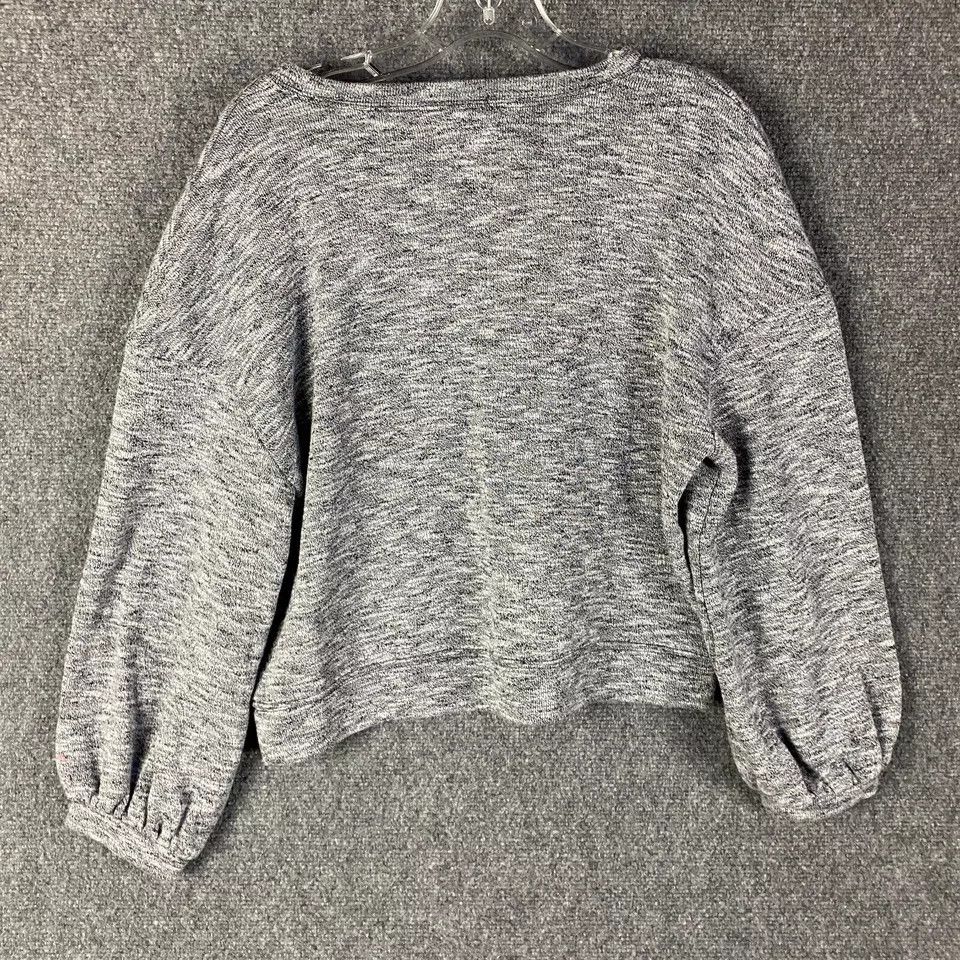 Madewell Madewell Sweatshirt Women's Large Gray Pullover Casual L Size L / US 10 / IT 46 - 7 Thumbnail