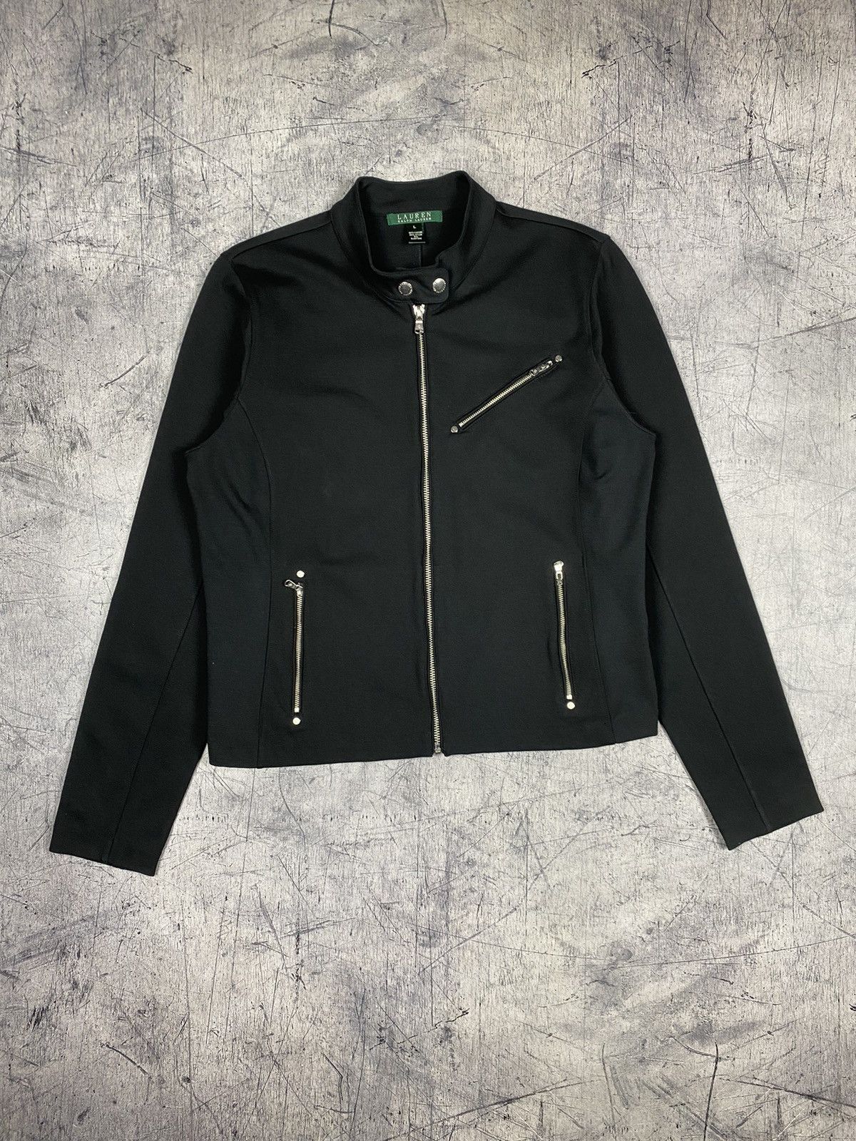 Polo Ralph Lauren Vintage Lauren Ralph Lauren Bomber Jacket Size L Size L / US 10 / IT 46 - 2 Thumbnail