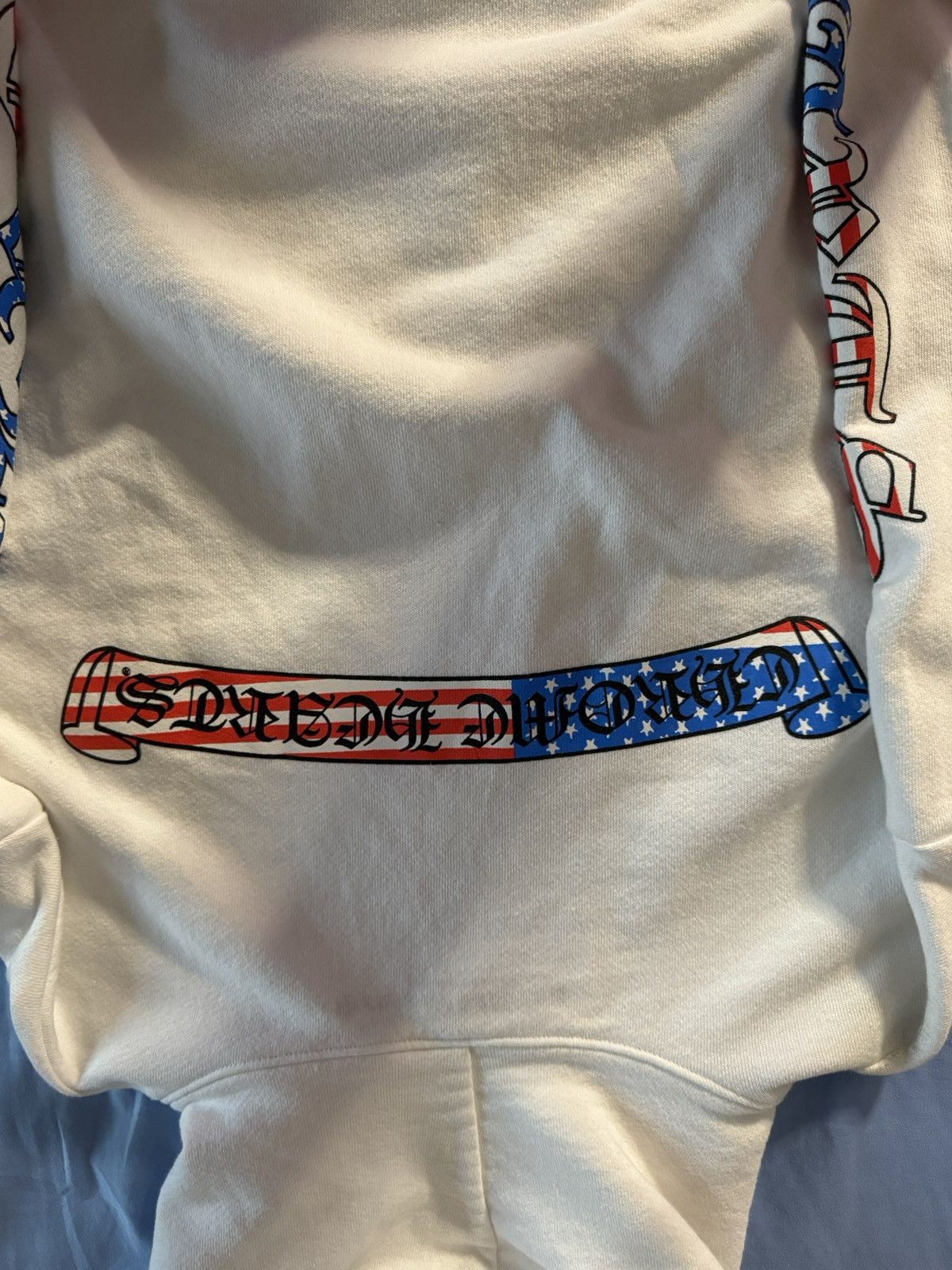 Chrome Hearts × Matty Boy Chrome Heart White Flag Hoodie Size US L / EU 52-54 / 3 - 7 Thumbnail