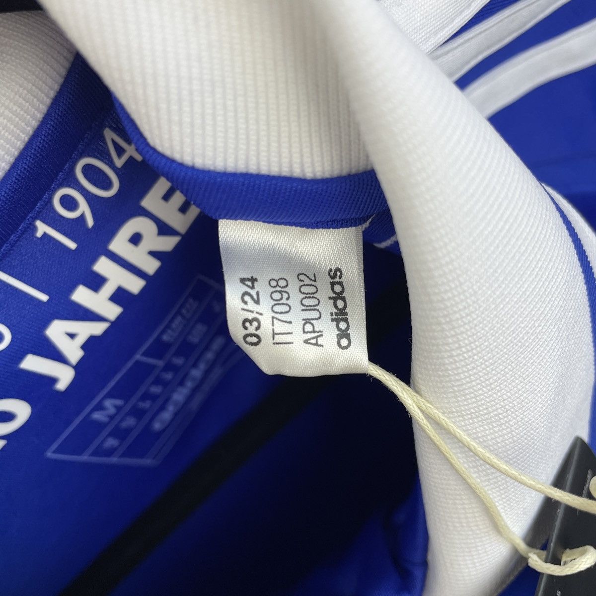 Adidas Schalke 04 Home Adidas Jersey Shirt 2024/2025 Size US M / EU 48-50 / 2 - 8 Thumbnail
