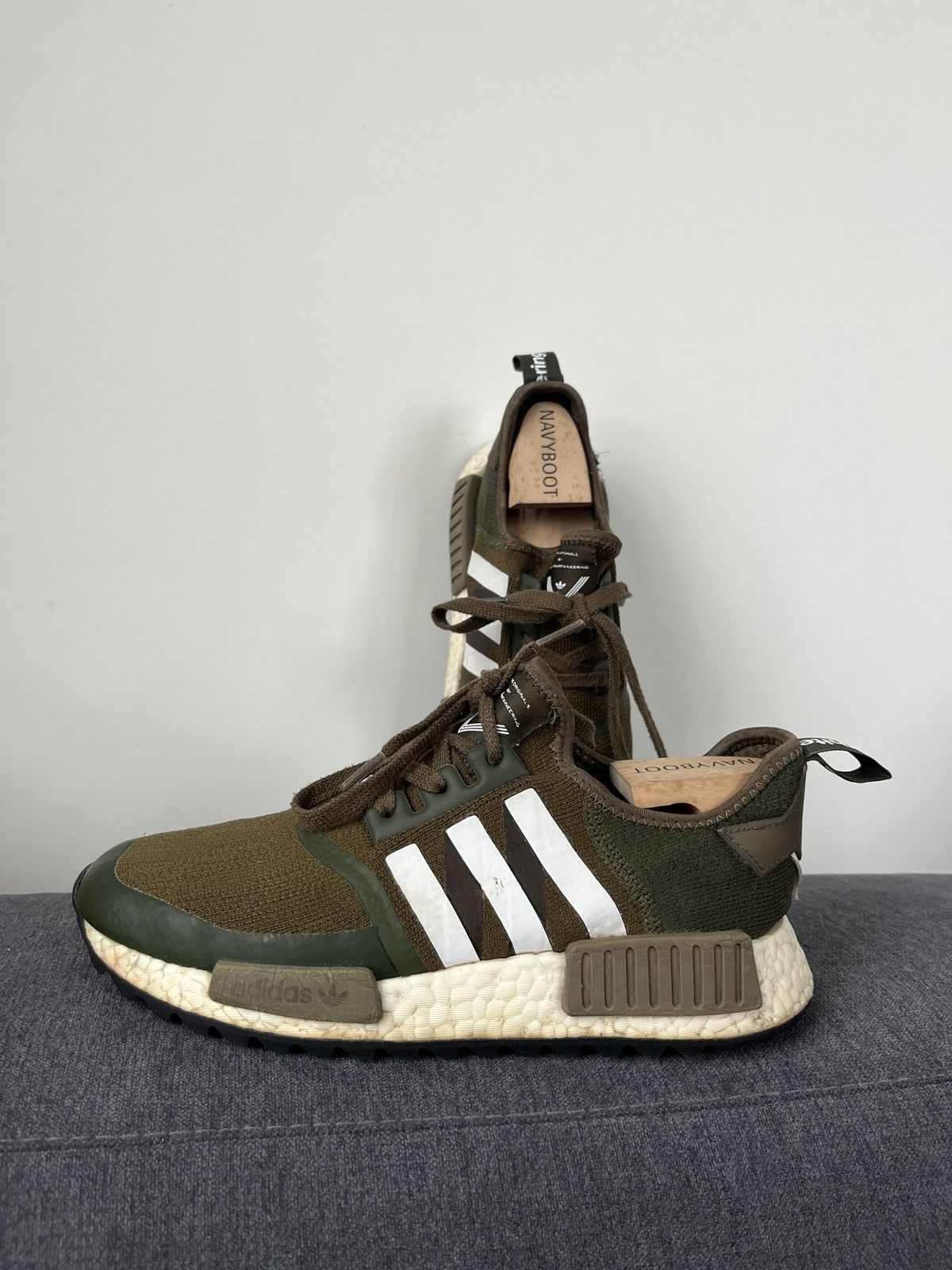 adidas gazelle silver green womens Adidas x White Mountaineering NMD Trail Boost PK [BA7518]