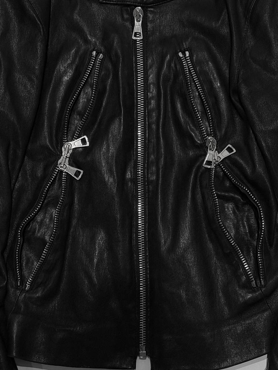 Maison Margiela SS05 Maison Martin Margiela 5 zip Leather Jacket Size S / US 4 / IT 40 - 9 Thumbnail
