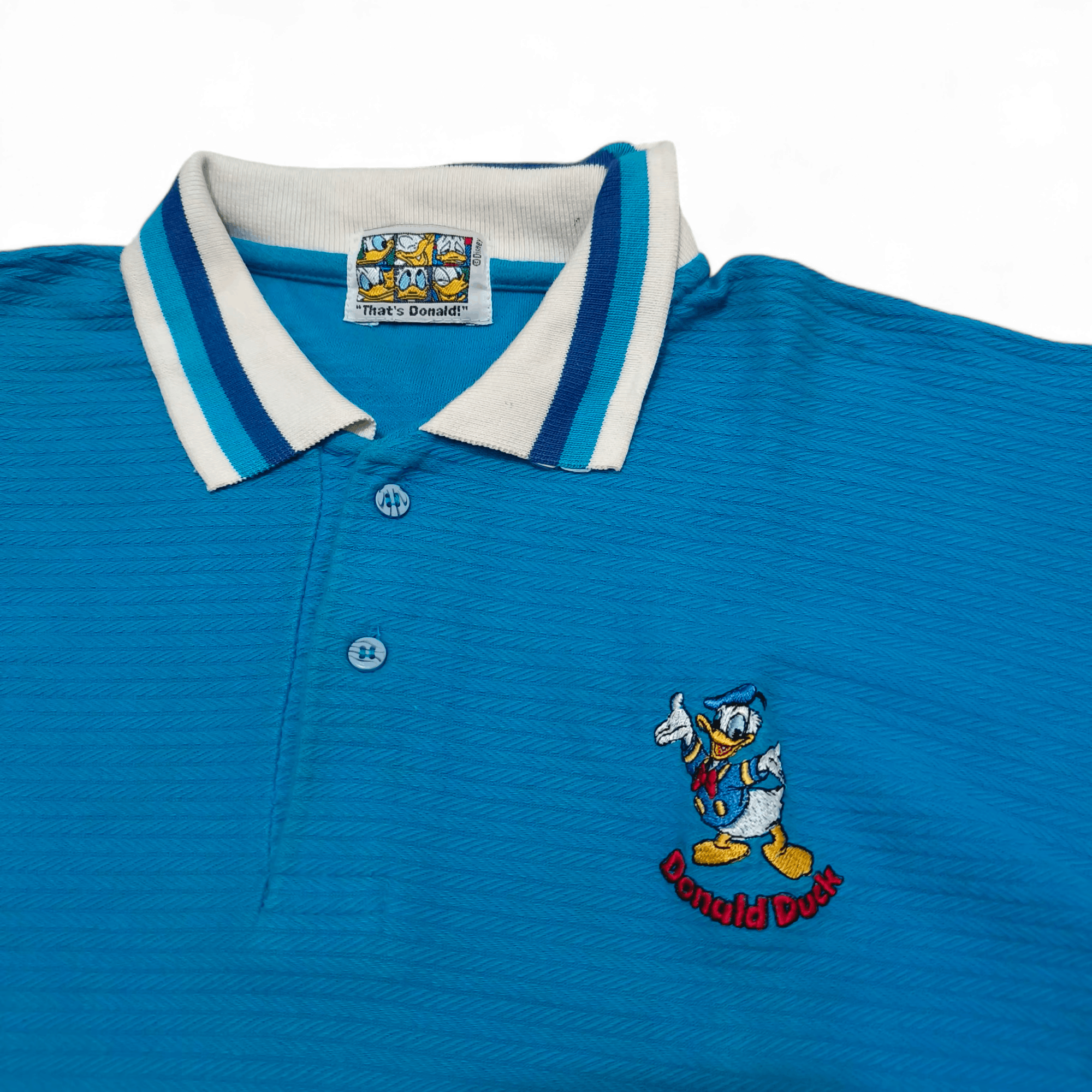 Disney Vintage Donald Duck Disney Polo Shirt Size S / US 4 / IT 40 - 3 Thumbnail