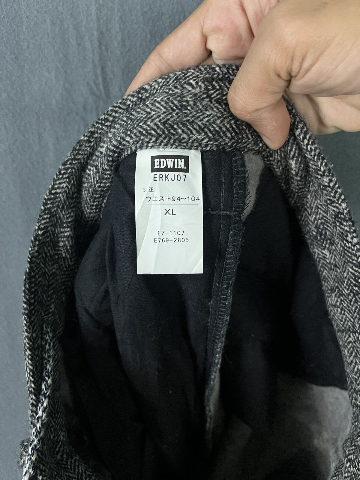 Edwin × Japanese Brand Edwin pants wool trousers by jersey Size US 36 / EU 52 - 10 Thumbnail