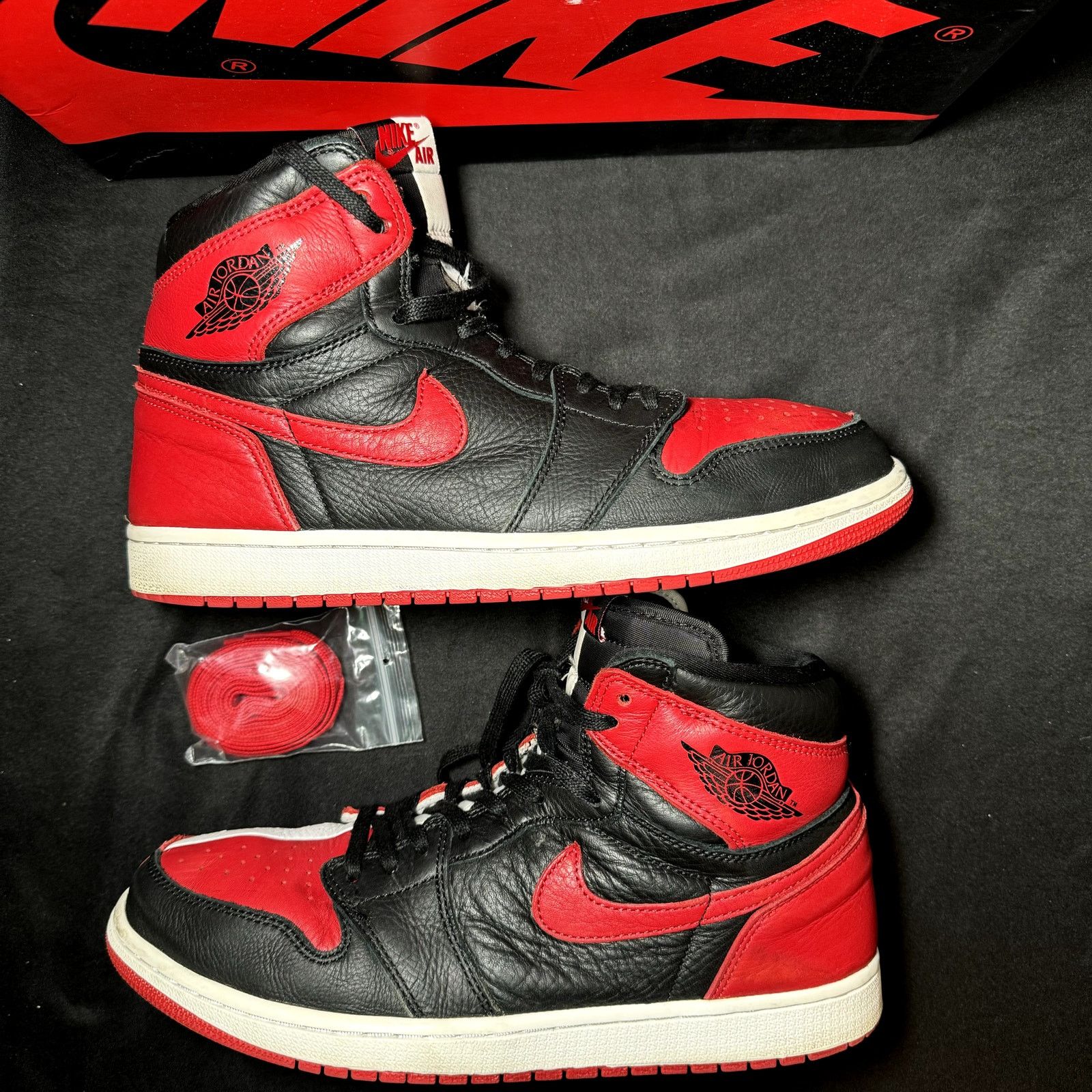 Jordan Brand × Nike Size 11 - Nike Air Jordan 1 Retro High OG NRG Homage to Home Size US 11 / EU 44 - 2 Thumbnail