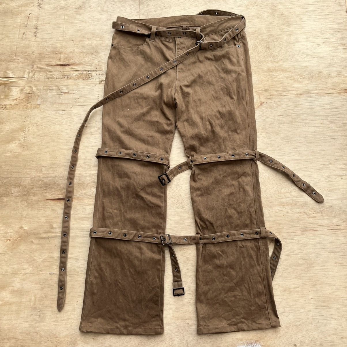 Punk and Yo CUSTOM CULTURE MAD PUNK STRETCH Y2K VINTAGE PANTS Size US 32 / EU 48 - 1 Thumbnail