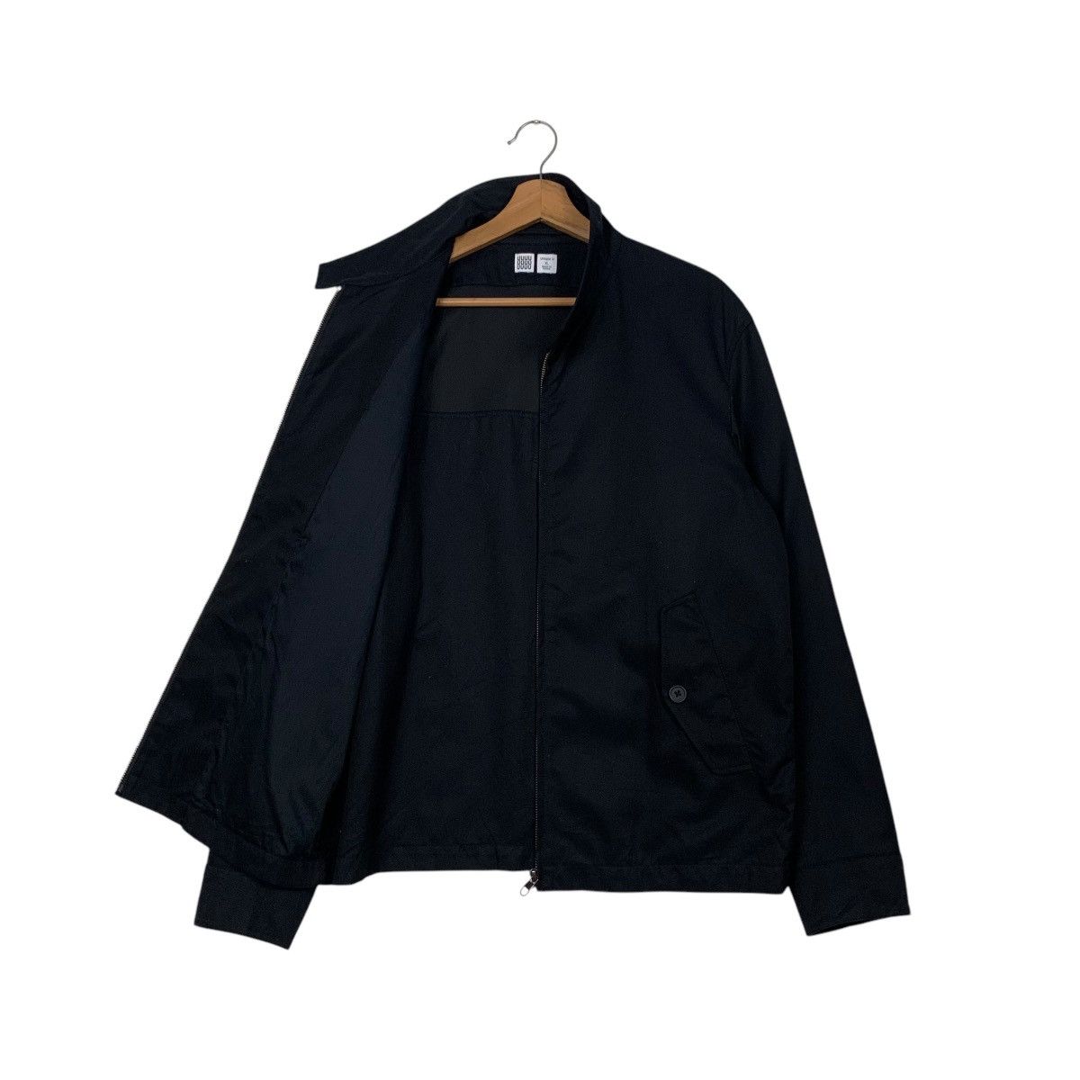 Lemaire × Uniqlo UNIQLO U Lemaire Black Cotton Casual Jacket #2534-C114 Size US XL / EU 56 / 4 - 7 Thumbnail