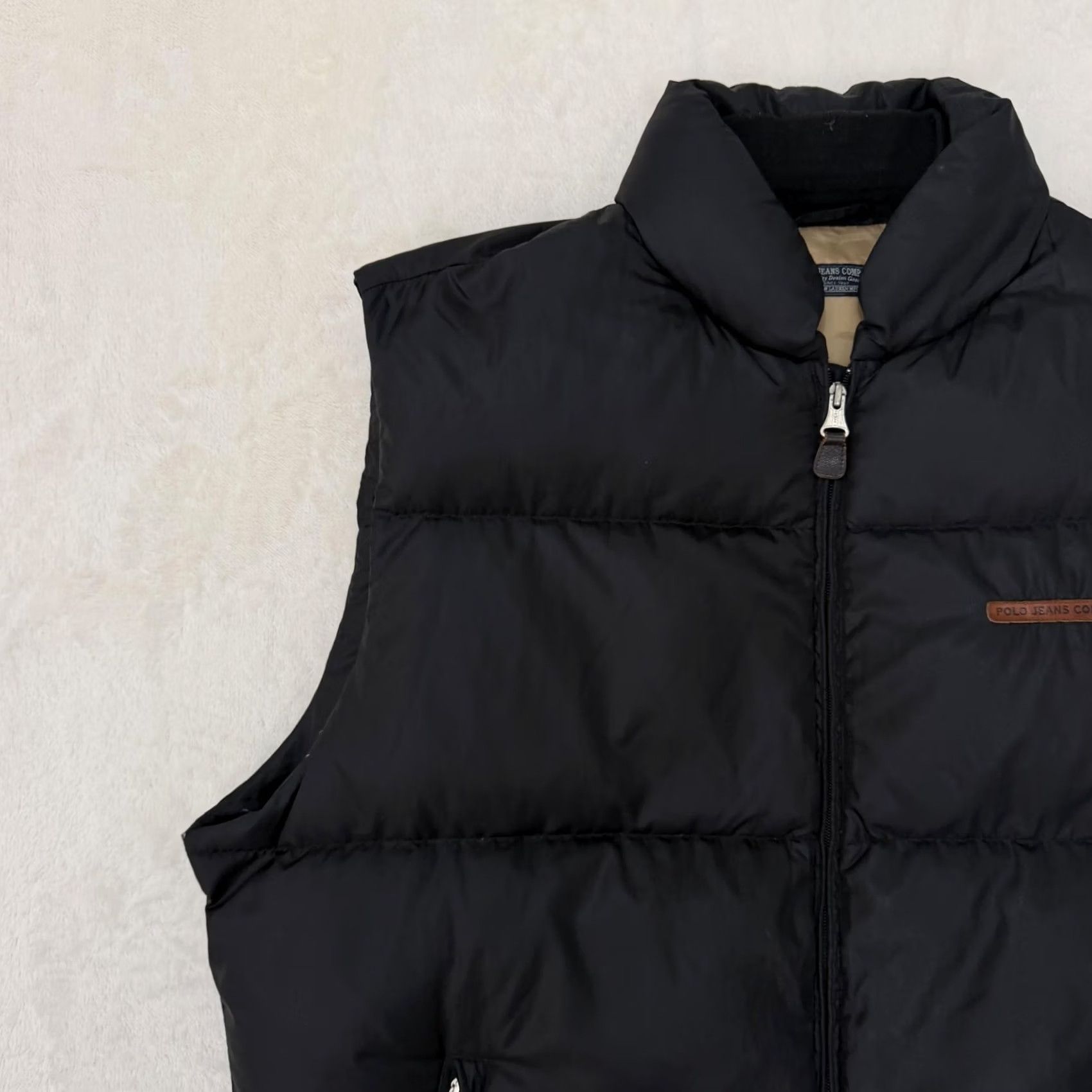 Ralph Lauren Ralph Lauren Polo Jeans Puffer Vest Mens 3XL Black Full Zip Quilted Padded Insulated Zip Vest Mens Black Size US XXL / EU 58 / 5 - 5 Thumbnail