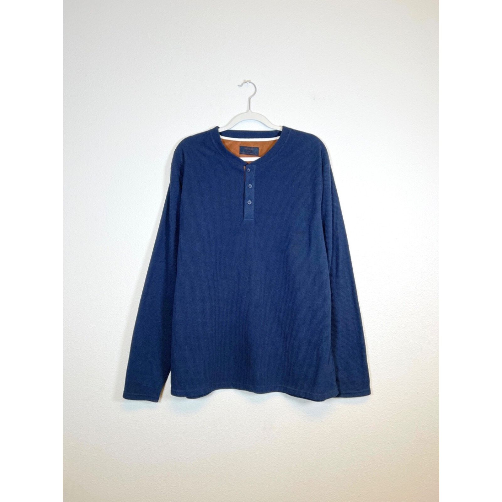 Nomad Nomad Sweatshirt Mens size 2XL Blue Button Front Pullover Size US S / EU 44-46 / 1 - 1 Thumbnail
