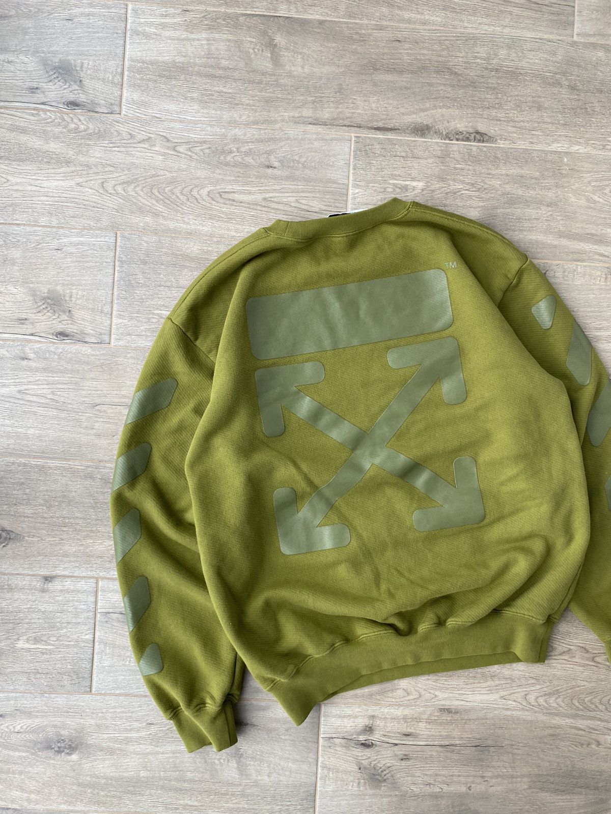 Off-White Off White Sweatshirt Big Logo Size US M / EU 48-50 / 2 - 13 Thumbnail