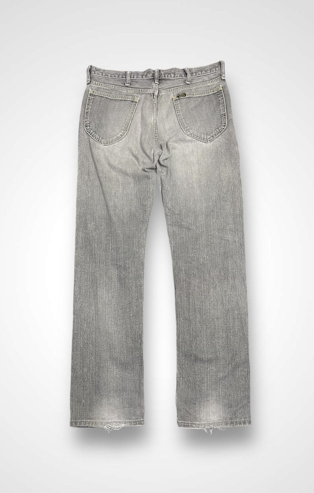 Japanese Brand × Lee Lee Distressed Jeans (14) Size US 32 / EU 48 - 2 Thumbnail