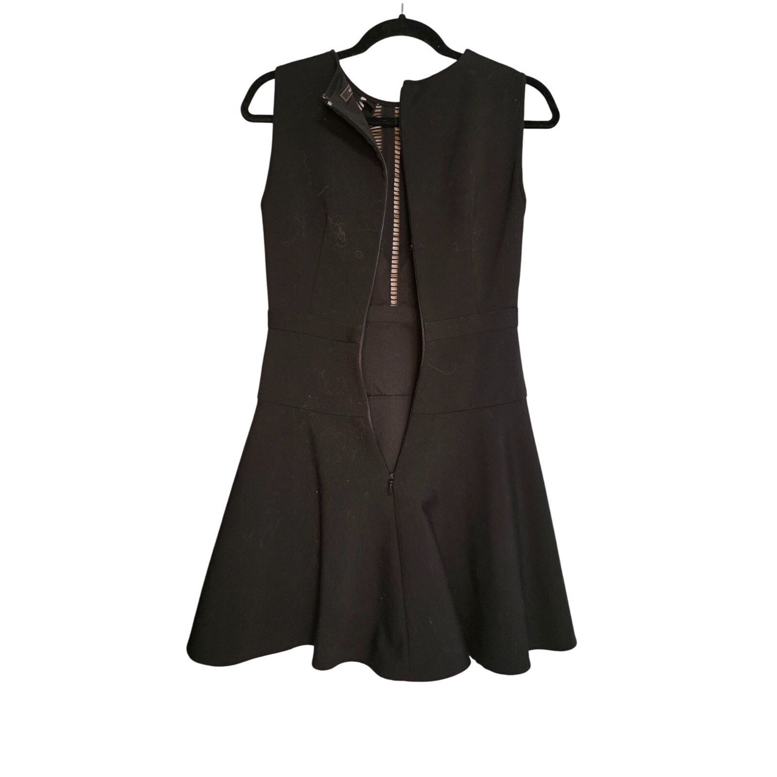 Bcbgmaxazria BCBG Max Azria Black Sleeveless Fit & Flare Dress Size 2 Size XS / US 0-2 / IT 36-38 - 14 Thumbnail