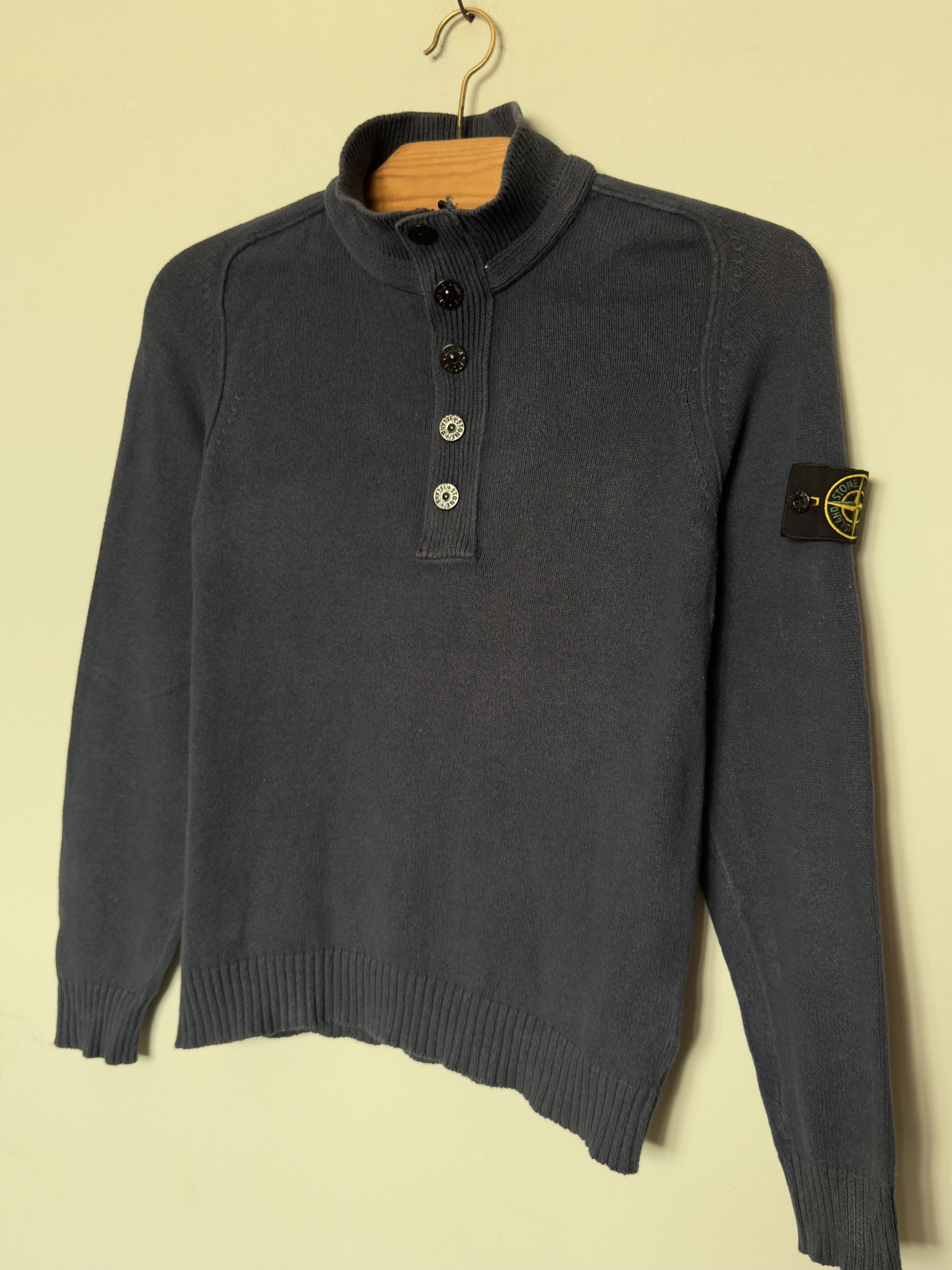Stone Island 🔥 stone island turtle neck sweater patch logo Size US M / EU 48-50 / 2 - 3 Thumbnail