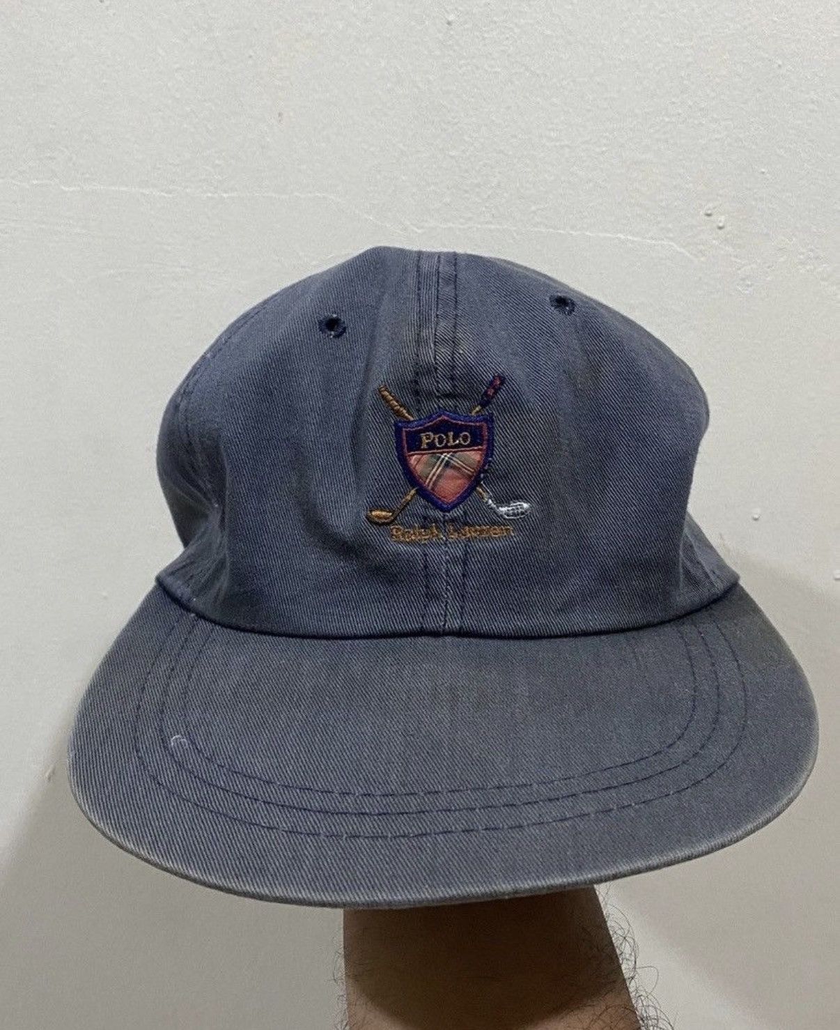 Polo Ralph Lauren VTG Distress Polo RL Golf Made In Canada Size ONE SIZE - 2 Thumbnail