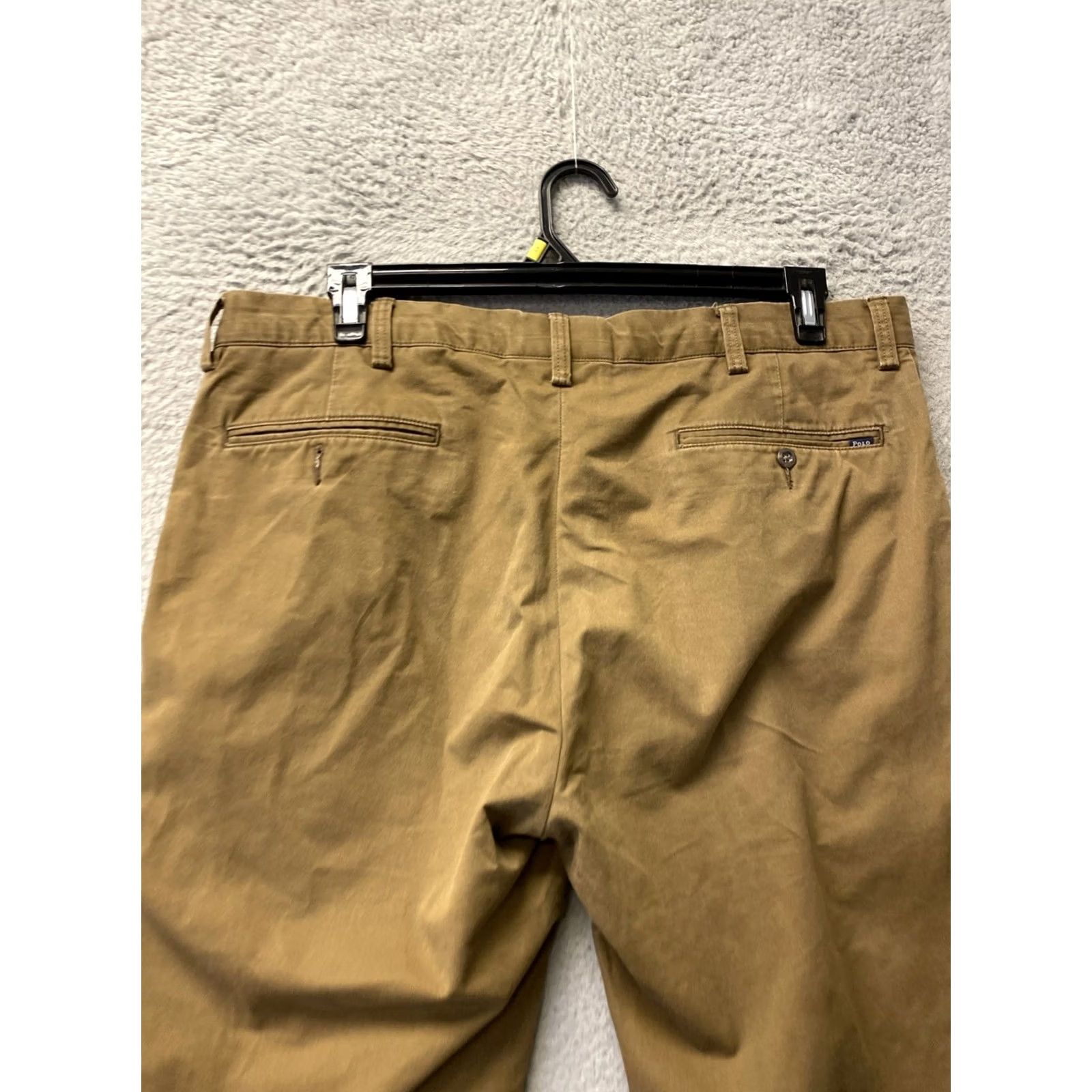 Polo Ralph Lauren Polo Ralph Lauren Chino Pants Men 38x32 Brown Classic Fit Cotton Twill /0740 Size US M / EU 48-50 / 2 - 7 Thumbnail