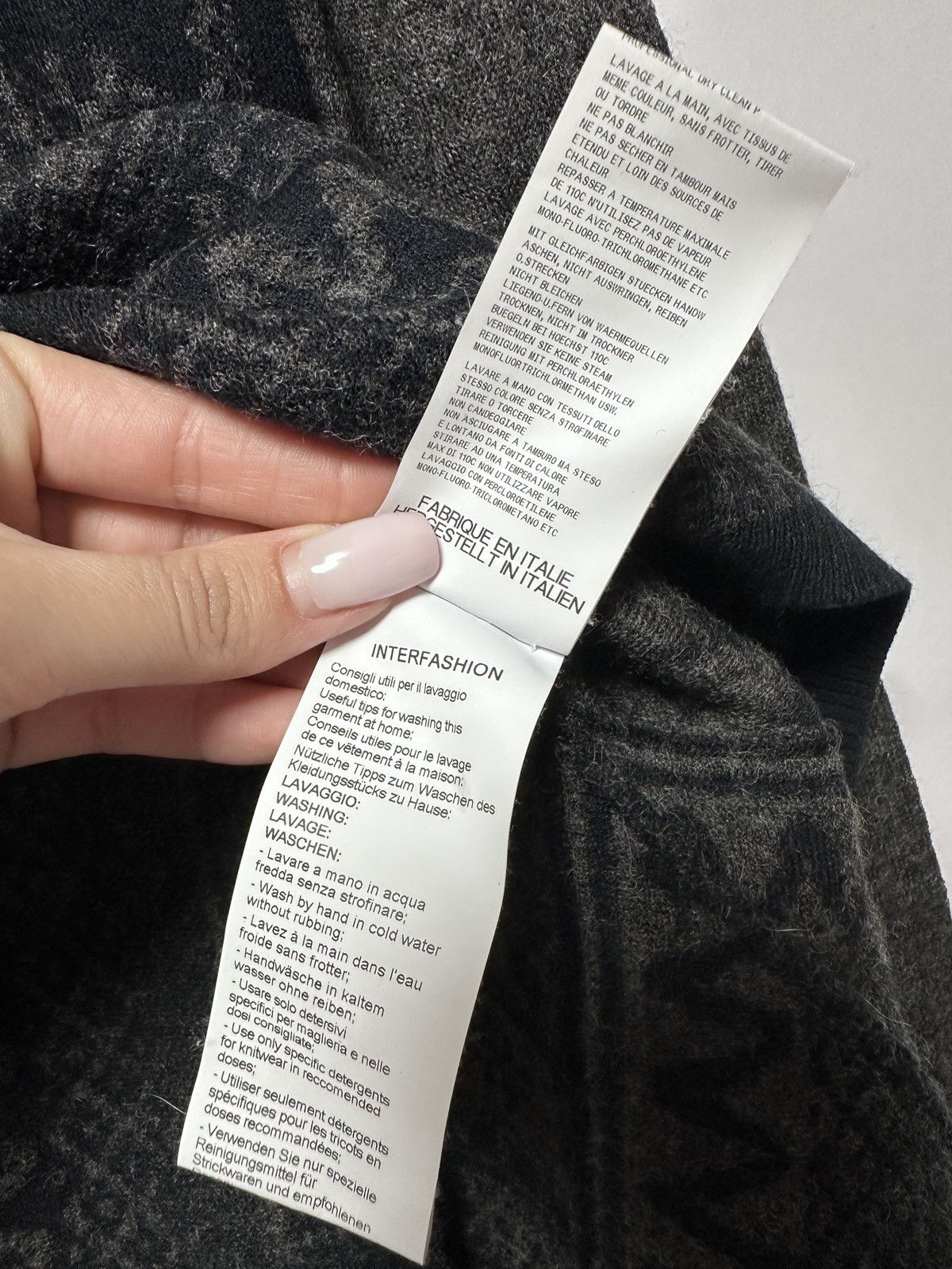 Other HIGH USE wool-laine sweater, unique, rare, Y2k Size M / US 6-8 / IT 42-44 - 13 Thumbnail