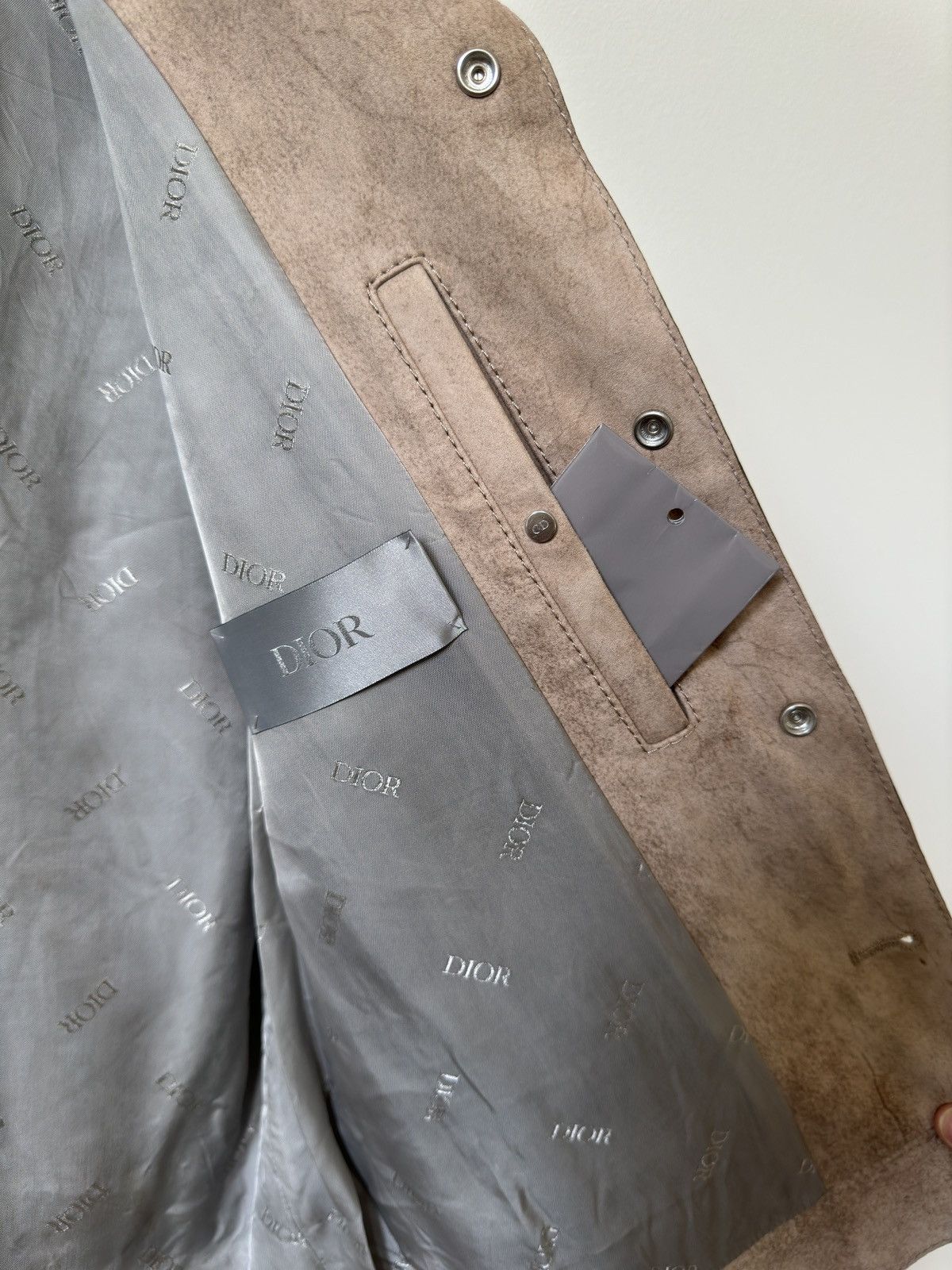 Dior Dior x Cactus Jack Brown Leather Layered Jacket Size US M / EU 48-50 / 2 - 7 Thumbnail