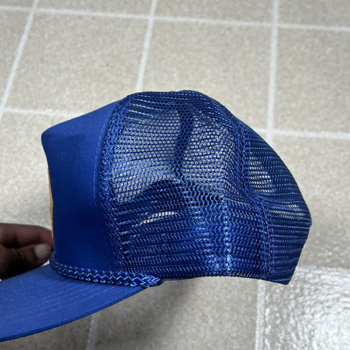 Vintage Vintage NAPA Auto Parts Mesh Snapback Trucker Hat Size ONE SIZE - 4 Thumbnail