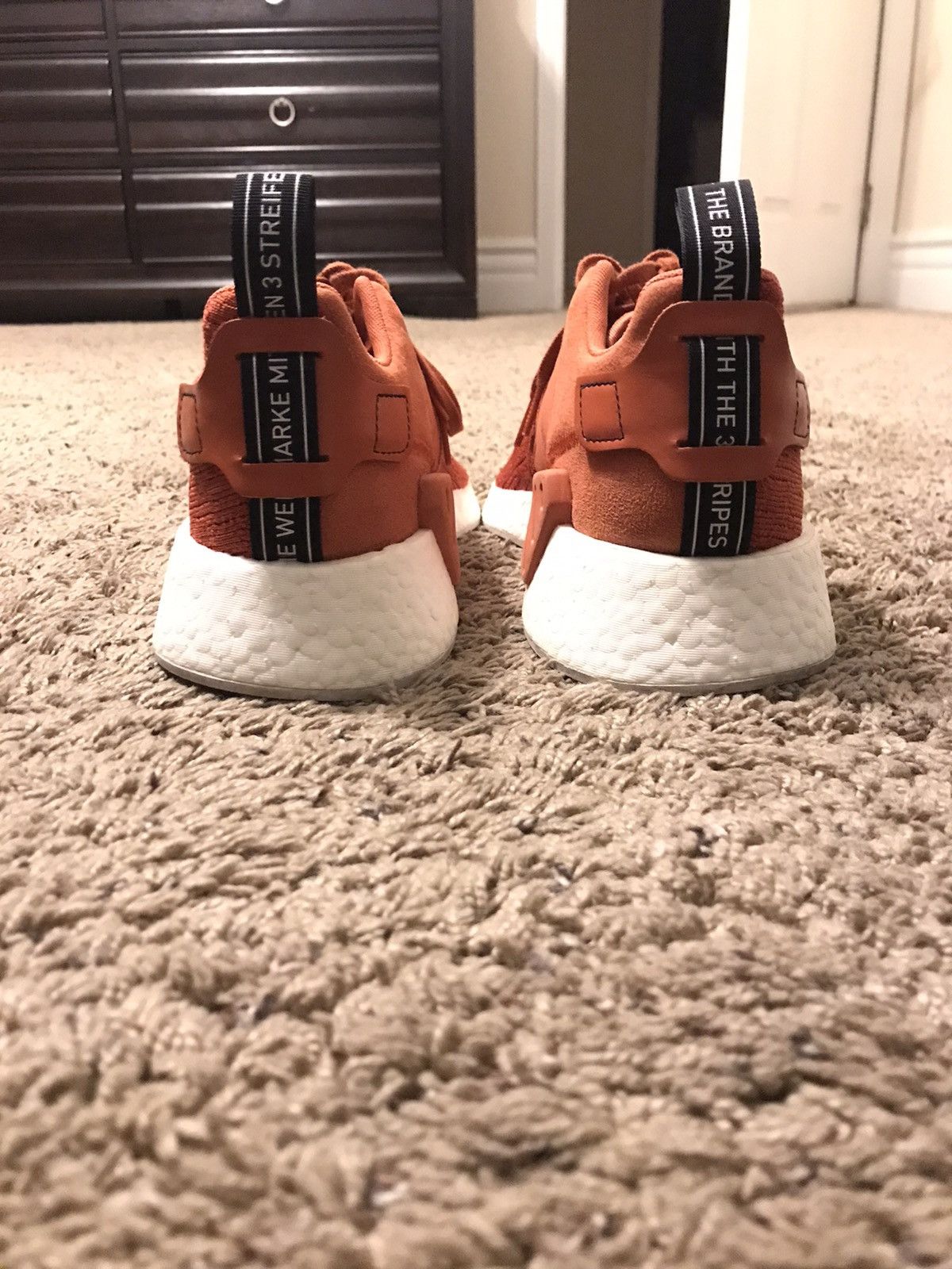 Adidas Adidas NMD R2 SAMPLE Future Harvest Orange Size 9 Size US 9 / EU 42 - 5 Thumbnail