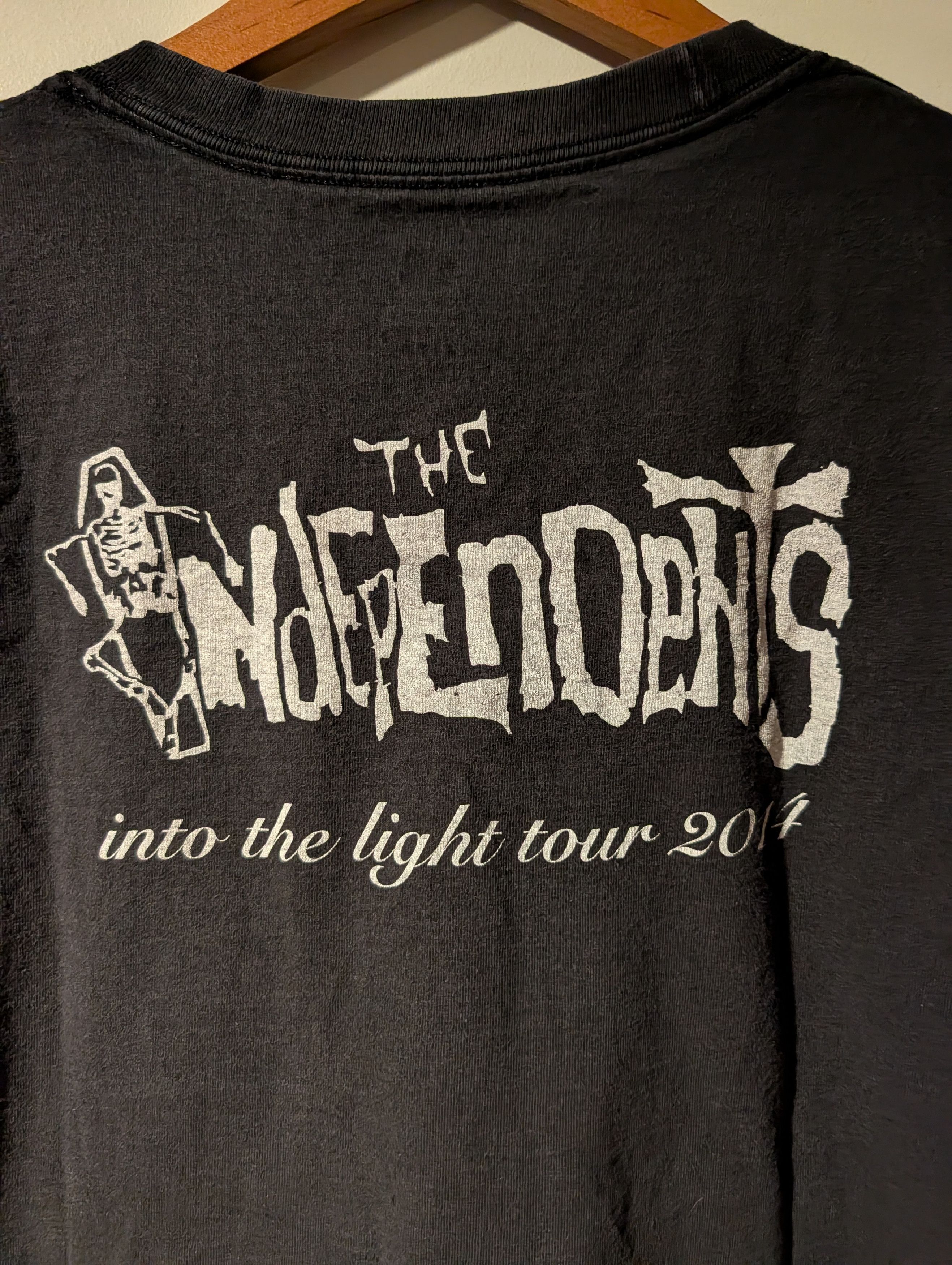 Band Tees THE INDEPENDENTS Tour T-Shirt Light 2014 Horror Punk Band Size US XXL / EU 58 / 5 - 5 Thumbnail