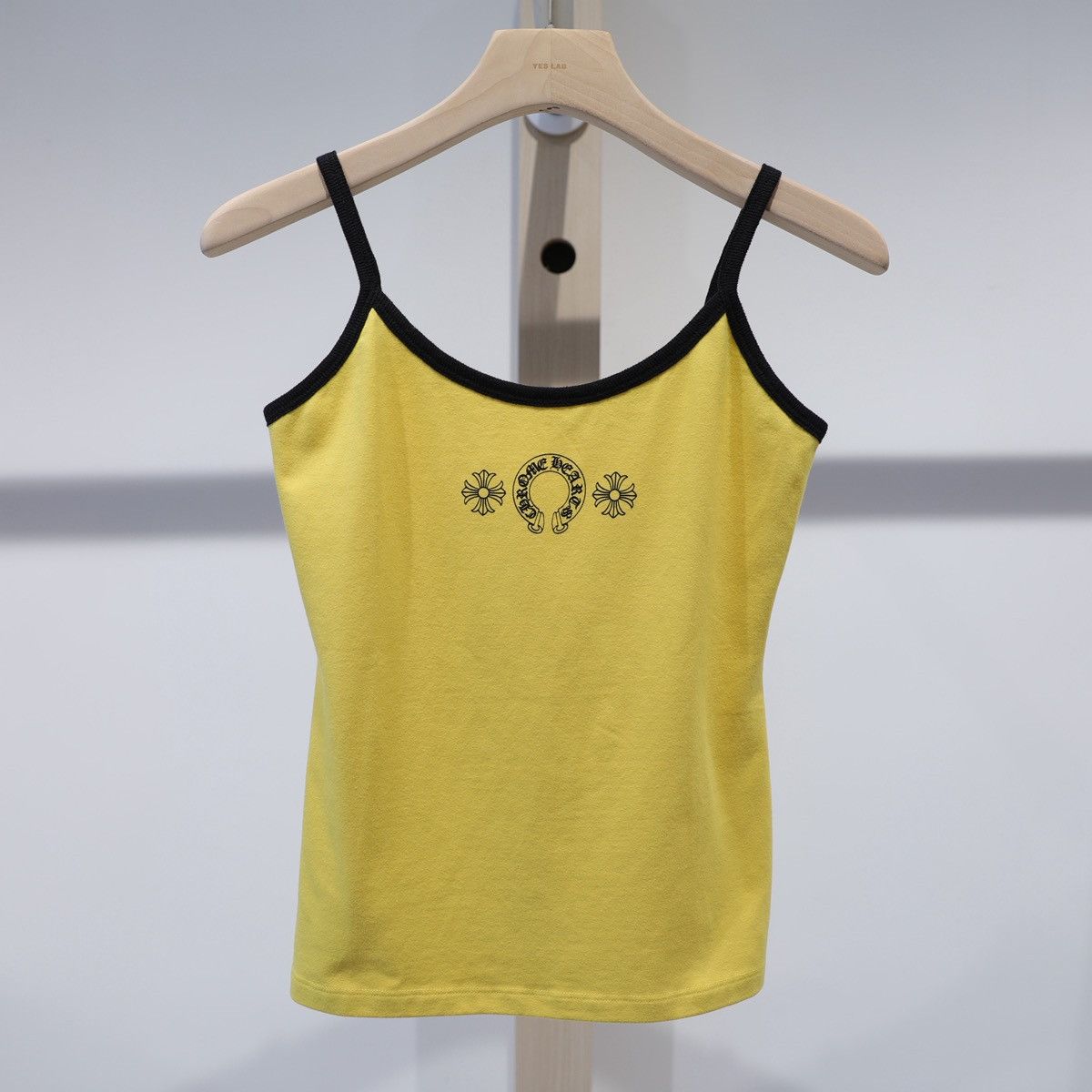 Chrome Hearts Chrome Hearts Yellow＆Black Horseshoe Logo Tank top Size M / US 6-8 / IT 42-44 - 1 Thumbnail