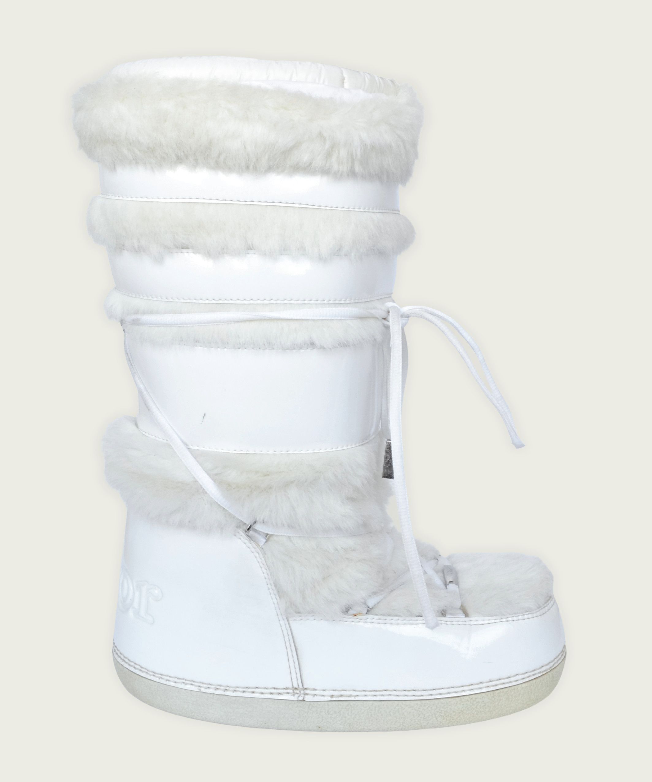 Dior DIOR Moon Boots White Winter Logo Ski John GALLIANO 36-38 Size US 8 / IT 38 - 8 Thumbnail