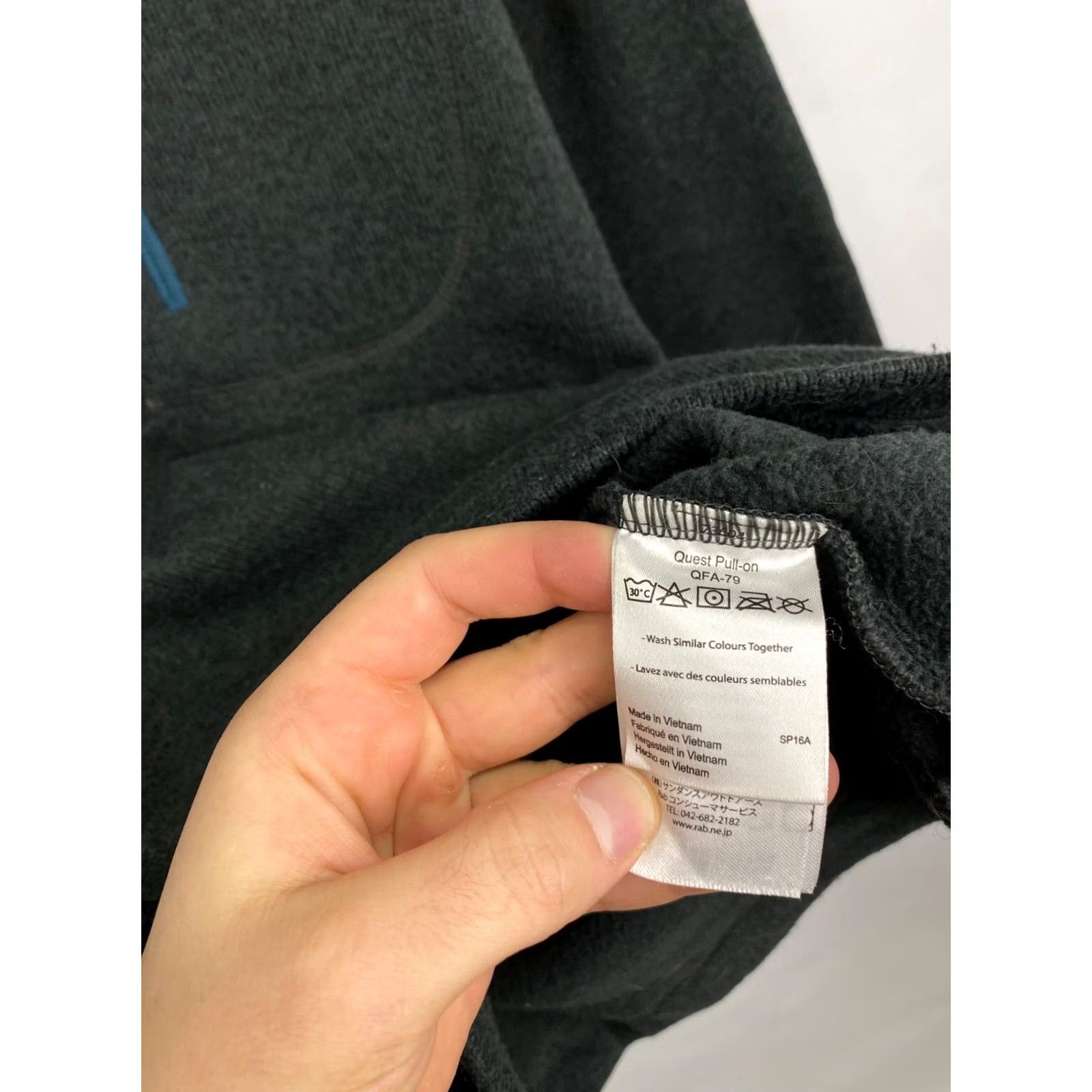 Rab Rab Polartec Fleece Hoodie Men M Gray Retro Y2K Rab Rare Hype Vintage? Size US M / EU 48-50 / 2 - 6 Thumbnail