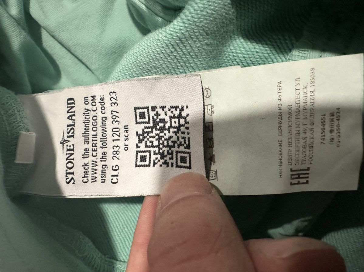 Stone Island STONE ISLAND SWEATSHORTS Size US 34 / EU 50 - 4 Thumbnail