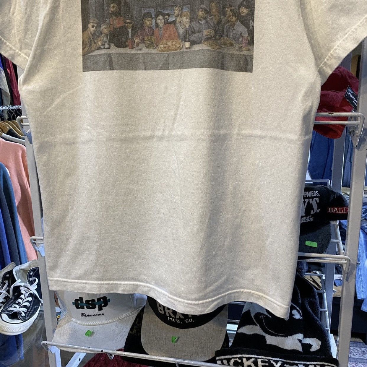 Rap Tees Vintage The Bar Hip Hop Last Supper Rap Tee Parody Size US S / EU 44-46 / 1 - 4 Thumbnail