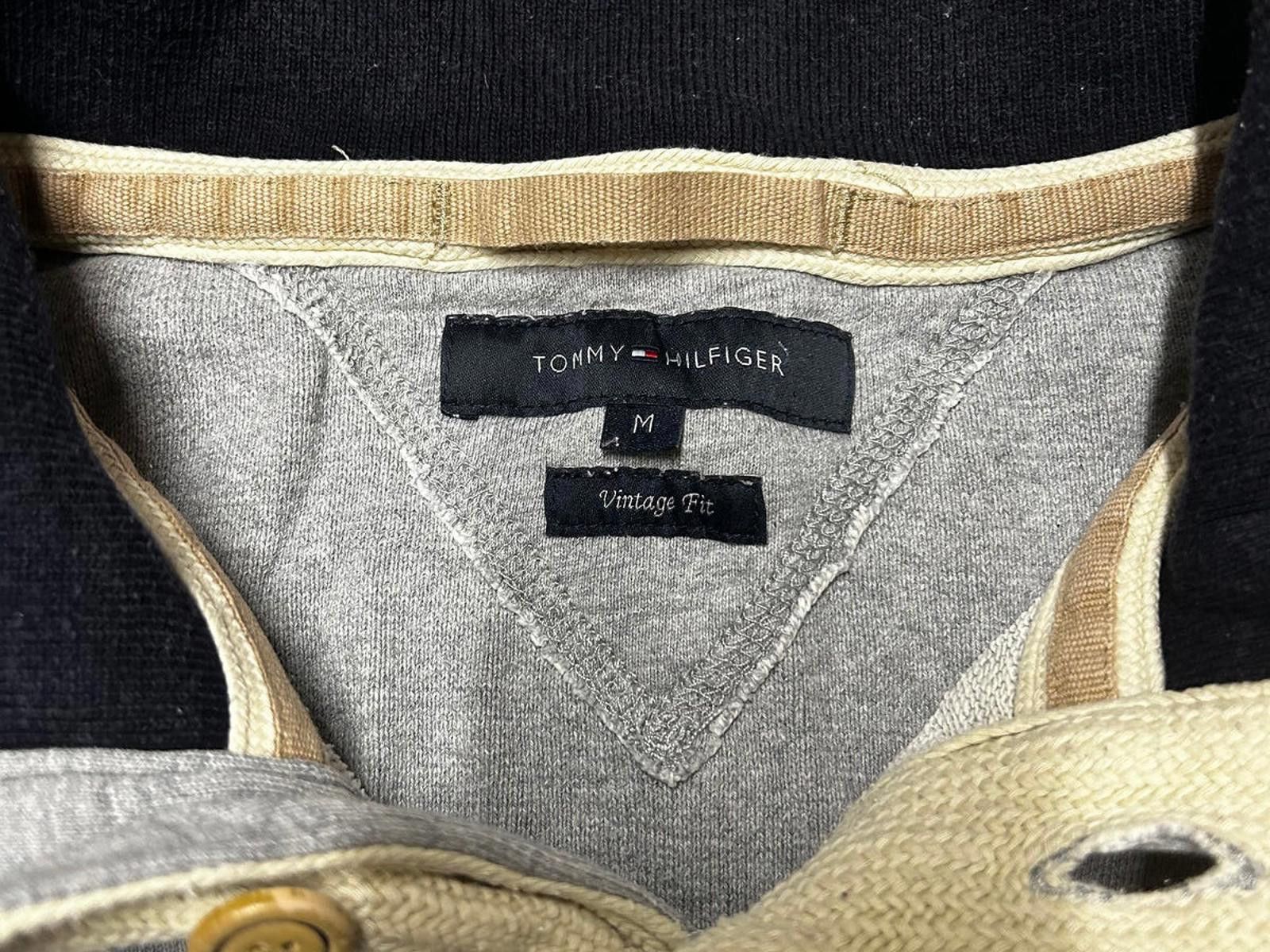 Tommy Hilfiger Tommy Hilfiger Vintage Fit Pullover Sweatshirt - Grey Size US M / EU 48-50 / 2 - 5 Thumbnail