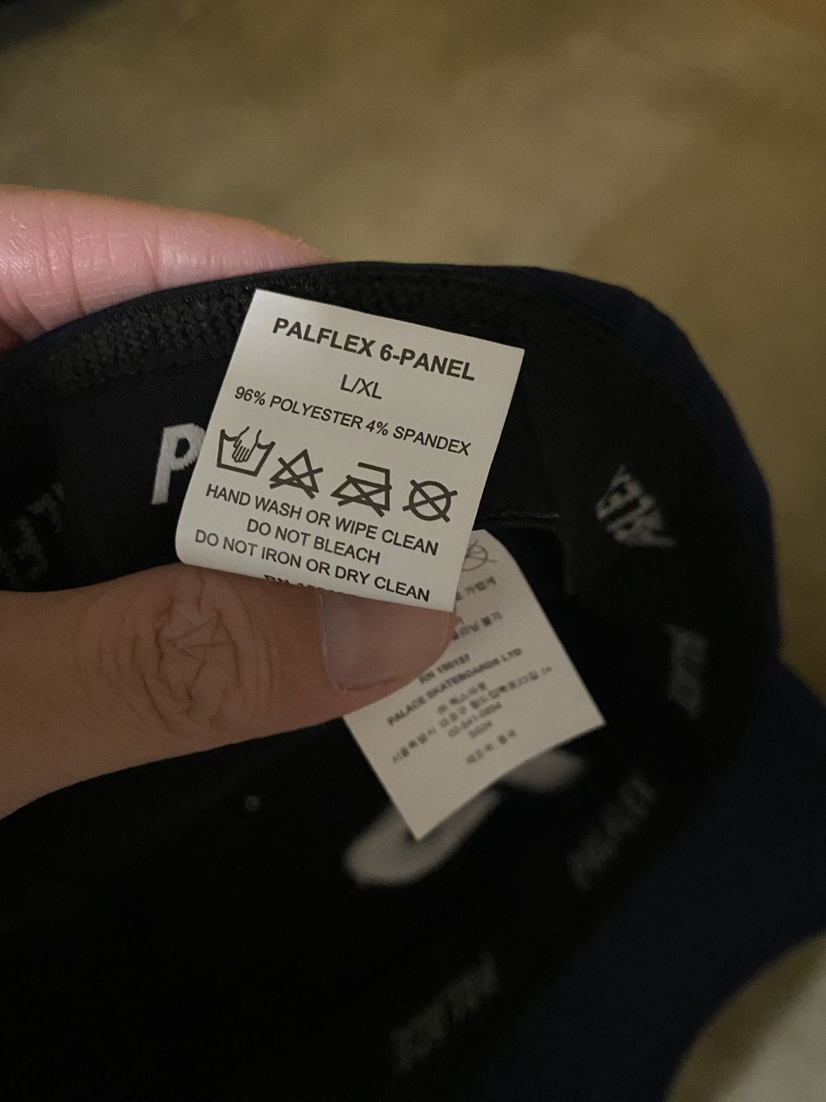 Palace Navy Blue Palace Palaflex Hat Size ONE SIZE - 4 Thumbnail