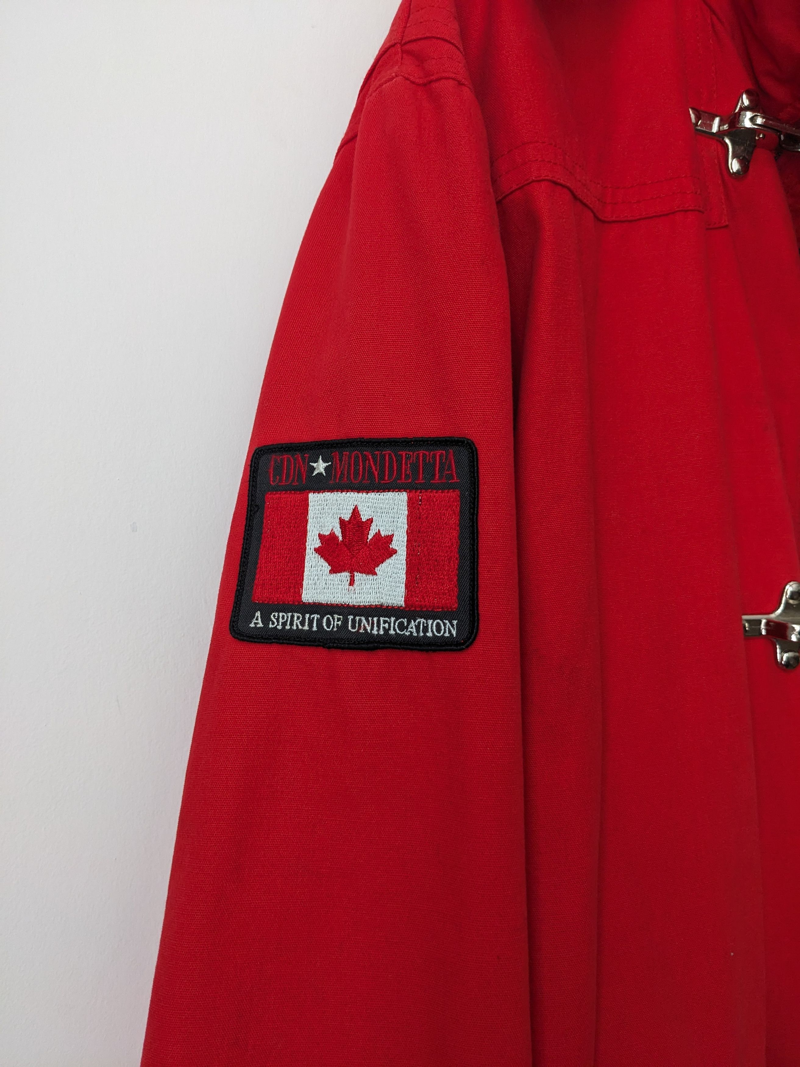 Mondetta Rare Vintage Mondetta Sailing Jacket Coat Canada Flag Red Size US L / EU 52-54 / 3 - 3 Thumbnail