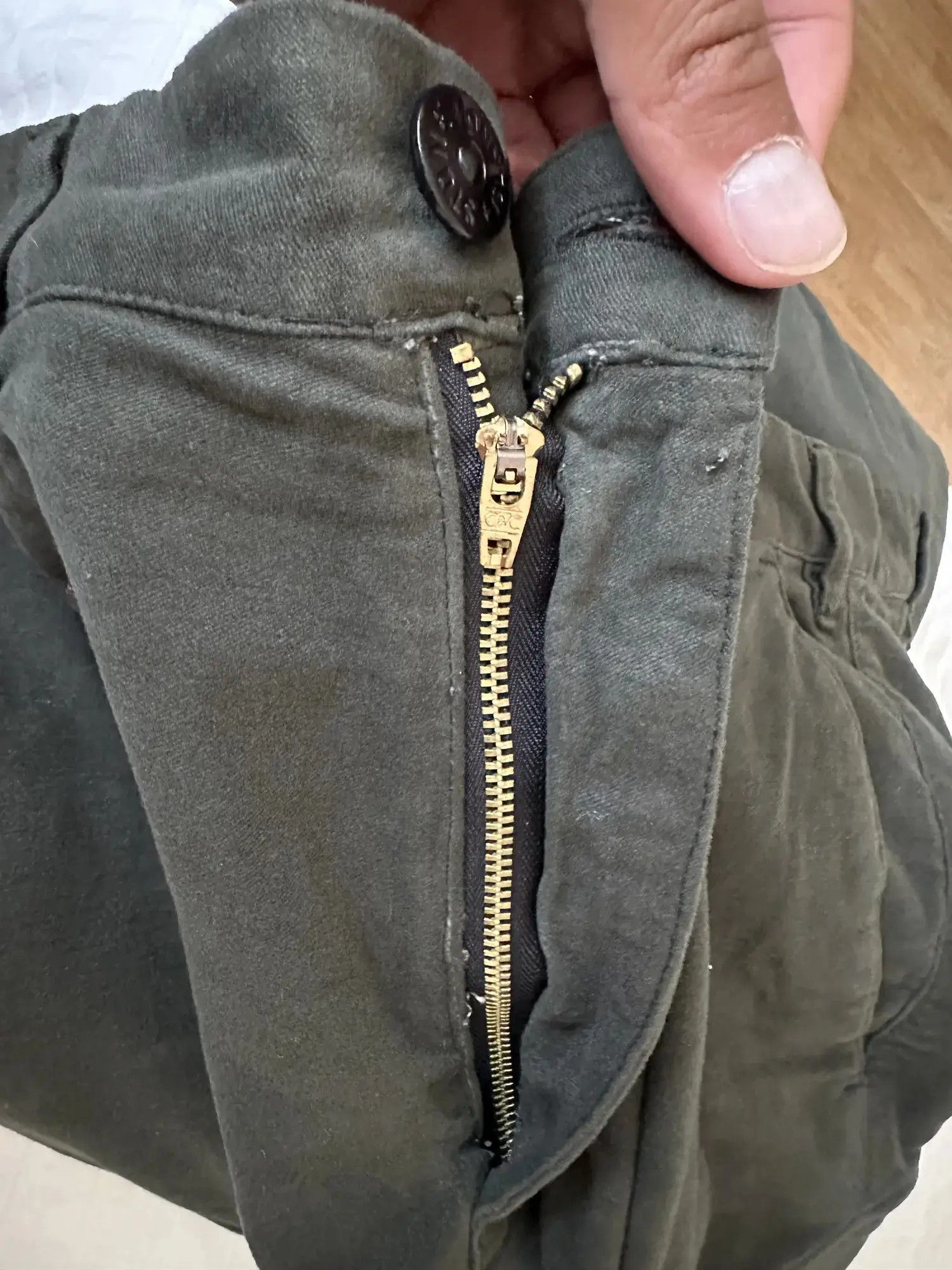 Stone Island Shadow Project 10th Anniversary Moleskin Cargos Size US 32 / EU 48 - 4 Thumbnail