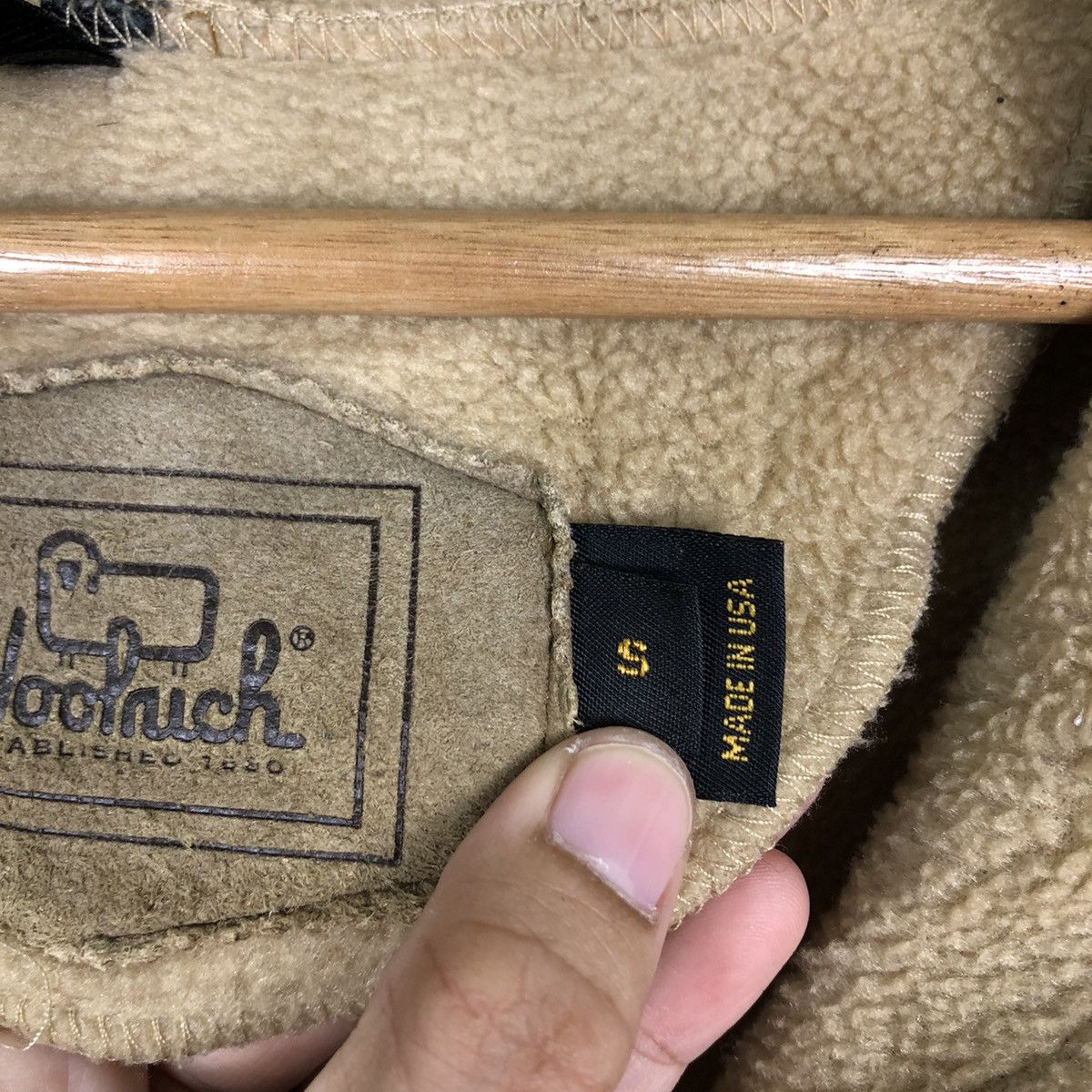 Woolrich Woolen Mills 🔥90’s Dip Pile Fleece Jacket Woolrich Made in USA Size US S / EU 44-46 / 1 - 12 Thumbnail