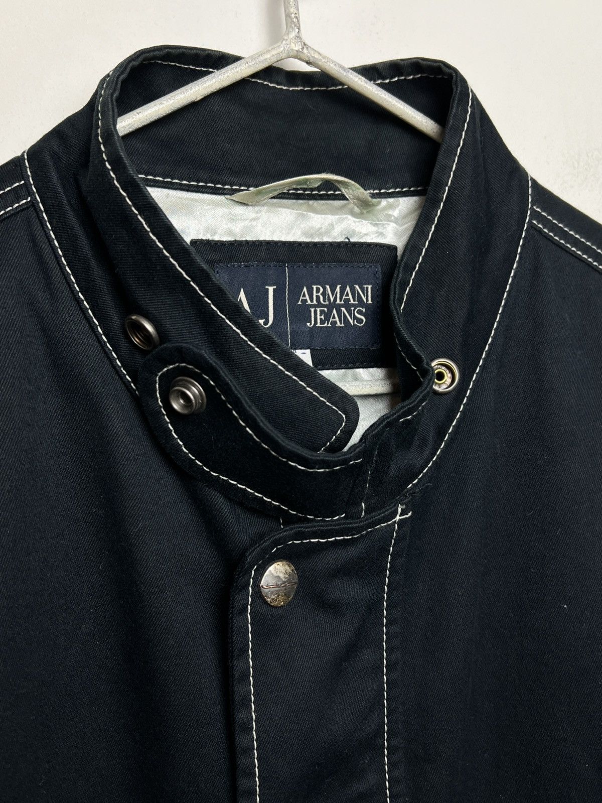 Giorgio Armani armani y2k archive solid work chore jacket Size US XL / EU 56 / 4 - 6 Thumbnail