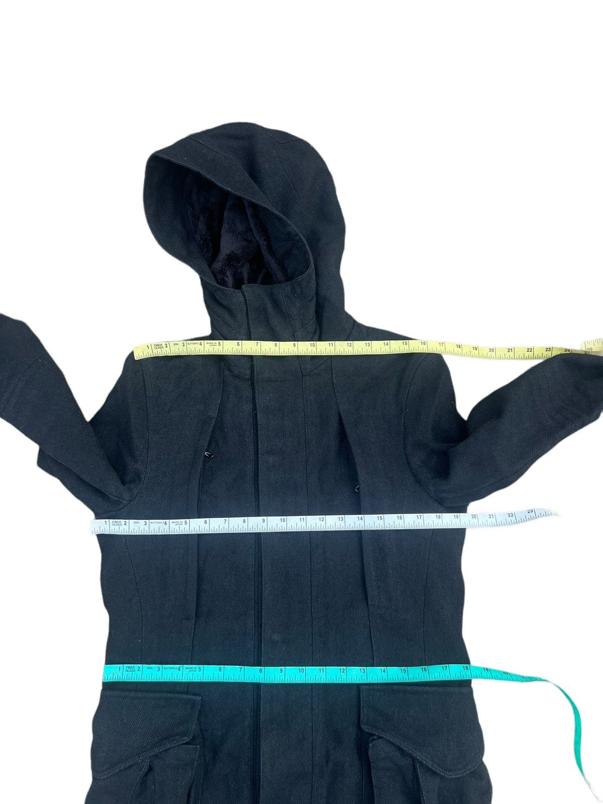 N4 N4 Japan Tactical Black Hemp Fishtail Parka Size US S / EU 44-46 / 1 - 3 Thumbnail