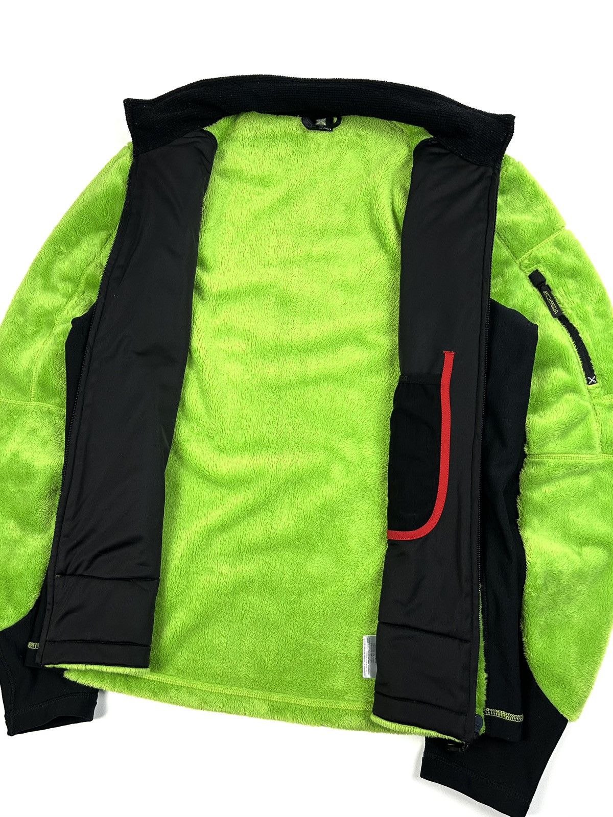 Vintage Rare MONTURA GRINCH Neon Green Zip Fleece Jacket Vintage Size US M / EU 48-50 / 2 - 8 Thumbnail