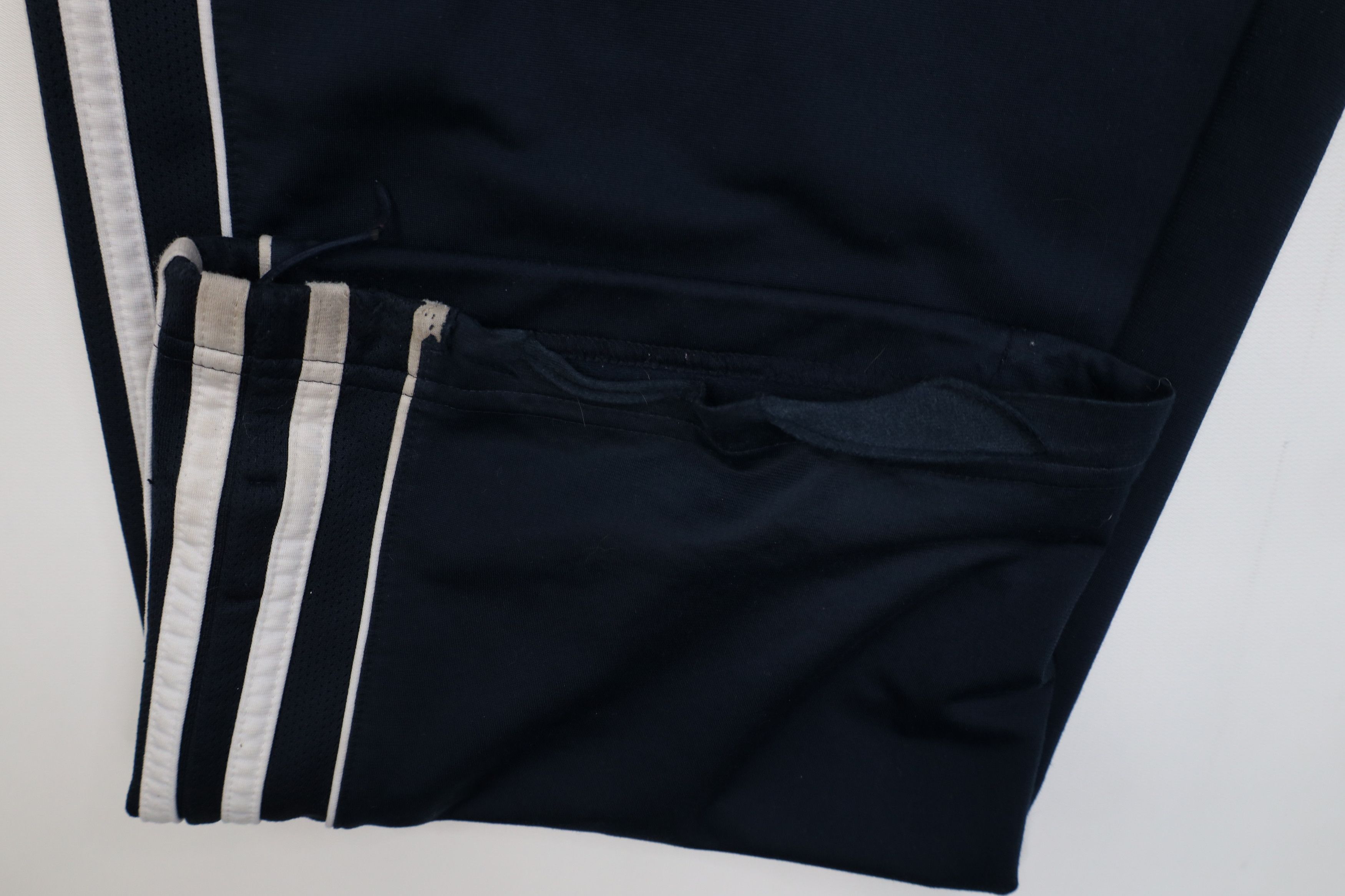Adidas Vintage Y2K Adidas Spell Out Wide Leg Sweatpants Pants Blue Size US 38 / EU 54 - 7 Thumbnail