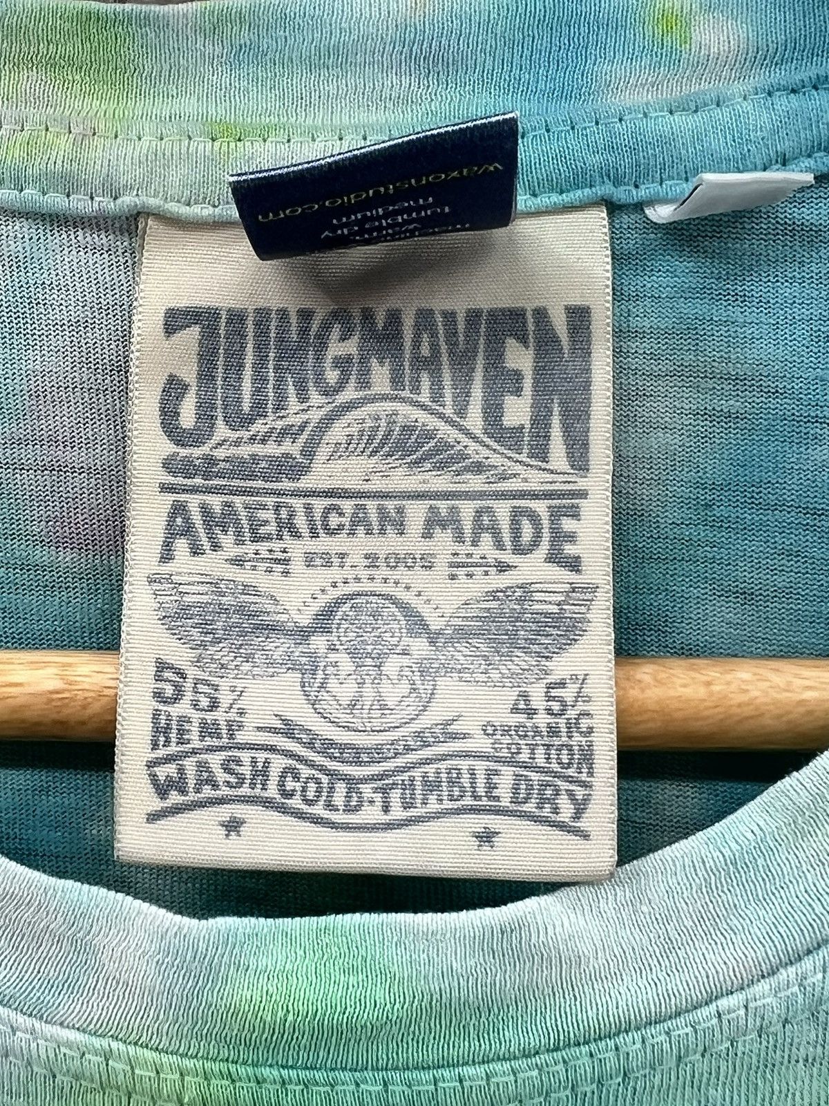 Jungmaven Jungmaven Here And Now With Ramm Dass Tie Dye T-Shirt Size US L / EU 52-54 / 3 - 4 Thumbnail