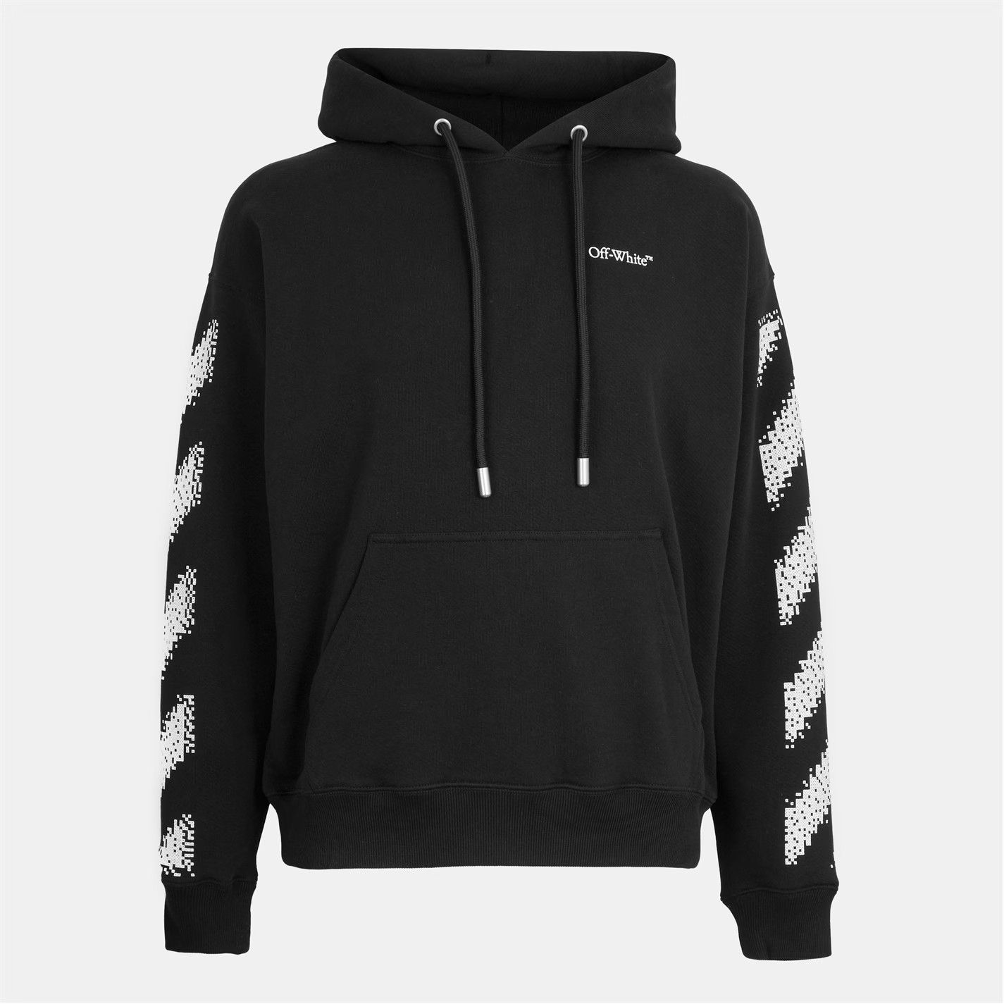 Off-White o1g2r1mq0226 Skate Pull Over Hoodie In Black Size US S / EU 44-46 / 1 - 1 Thumbnail