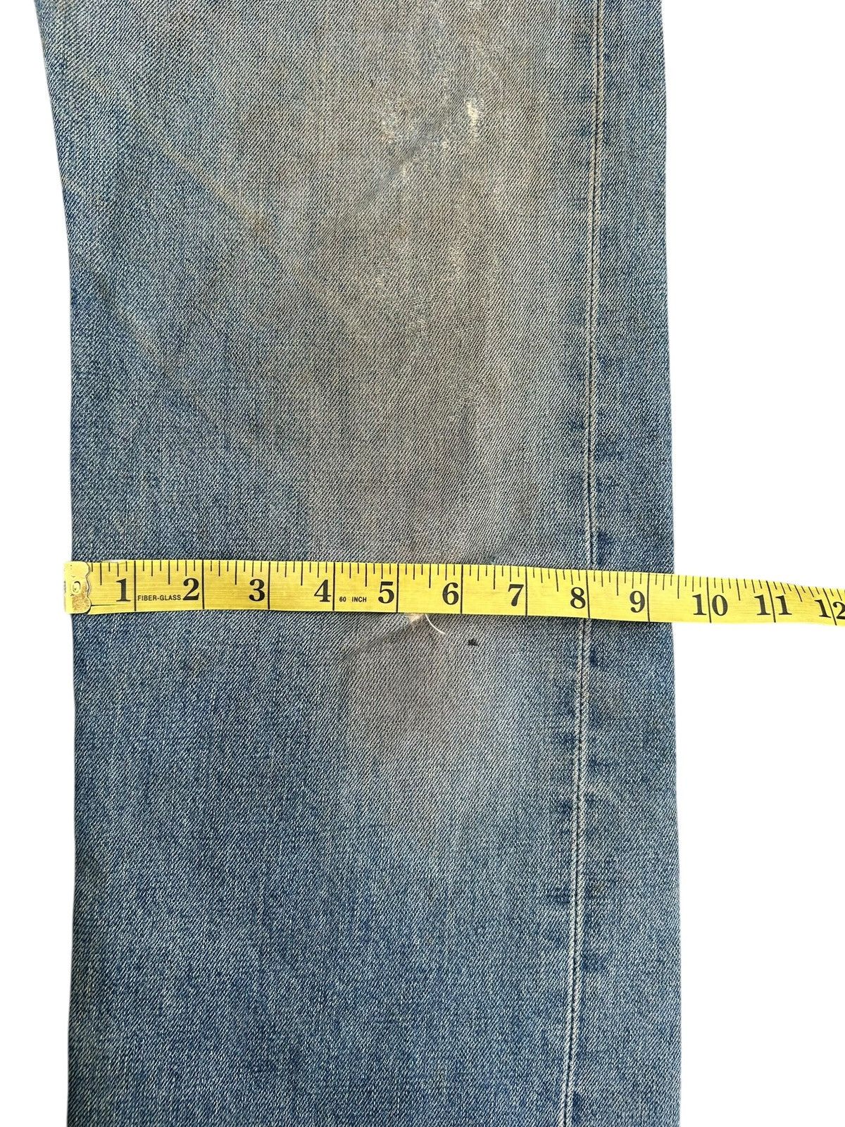 Kapital Thrashed Vintage Edwin 505x Selvedge Dirty Patina Denim Jean Size US 30 / EU 46 - 17 Thumbnail