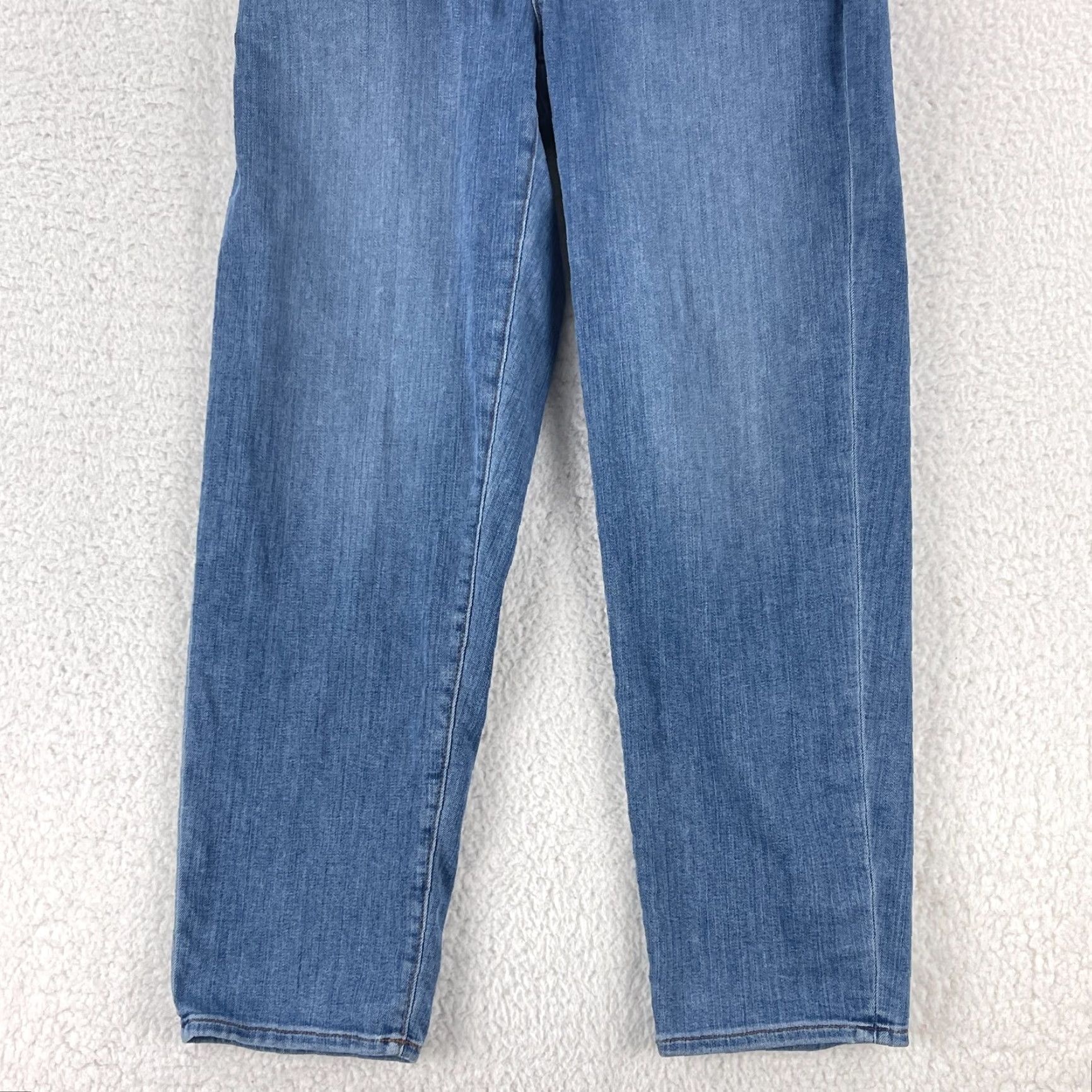 Madewell Madewell Jeans Womens Size 26 Pull On Straight Leg Blue Denim High-Rise Casual Jeans Size 26" / US 2 / IT 38 - 3 Thumbnail