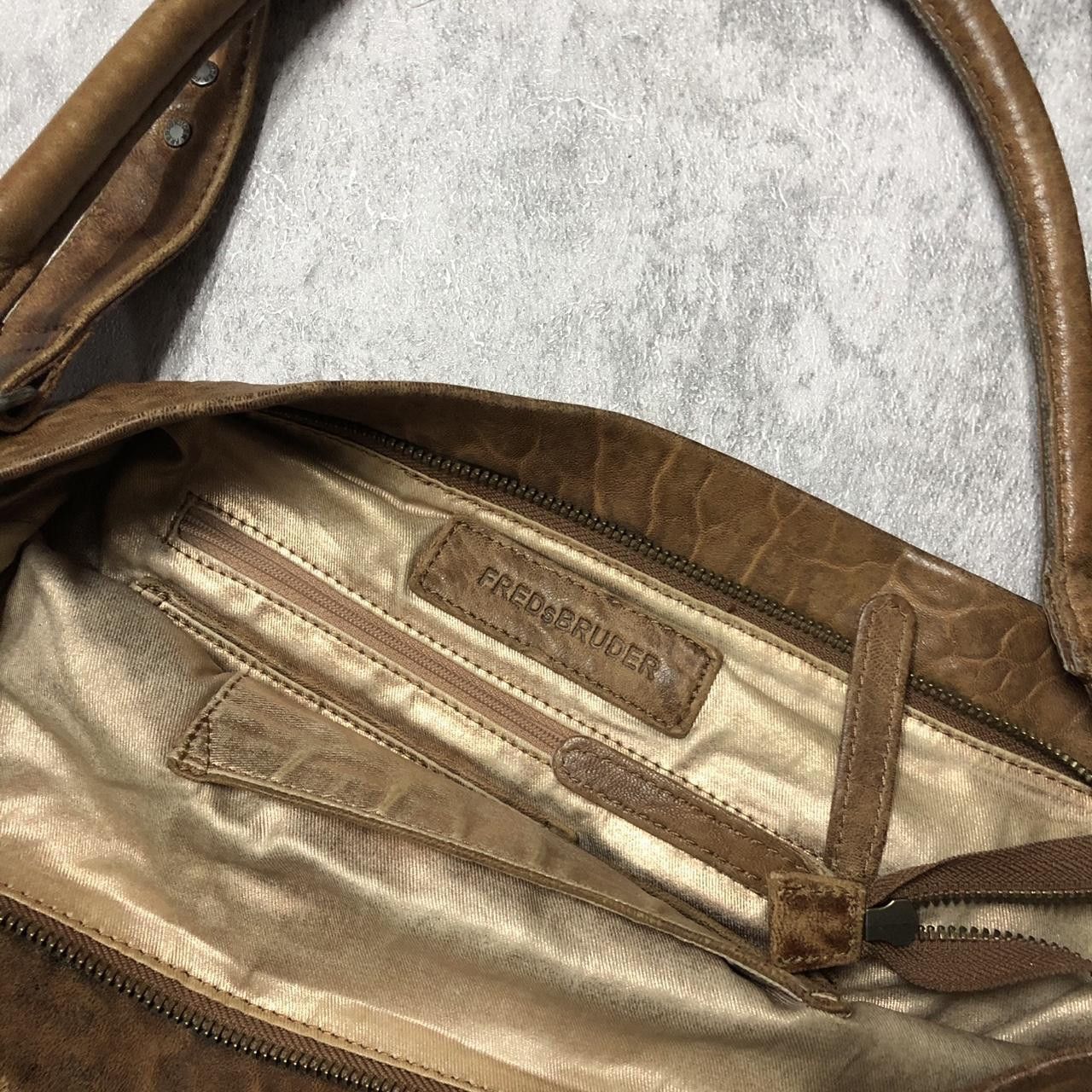 Other Brown leather crossbody bag Size ONE SIZE - 3 Thumbnail